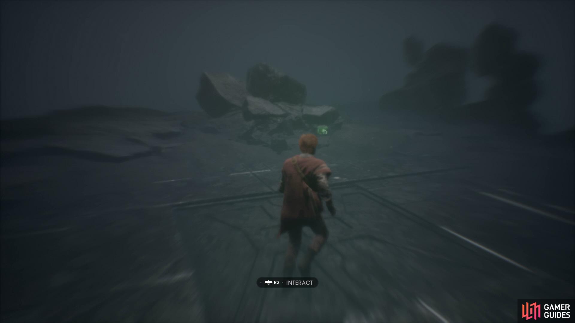 and then you'll enter an interactive cutscene. 