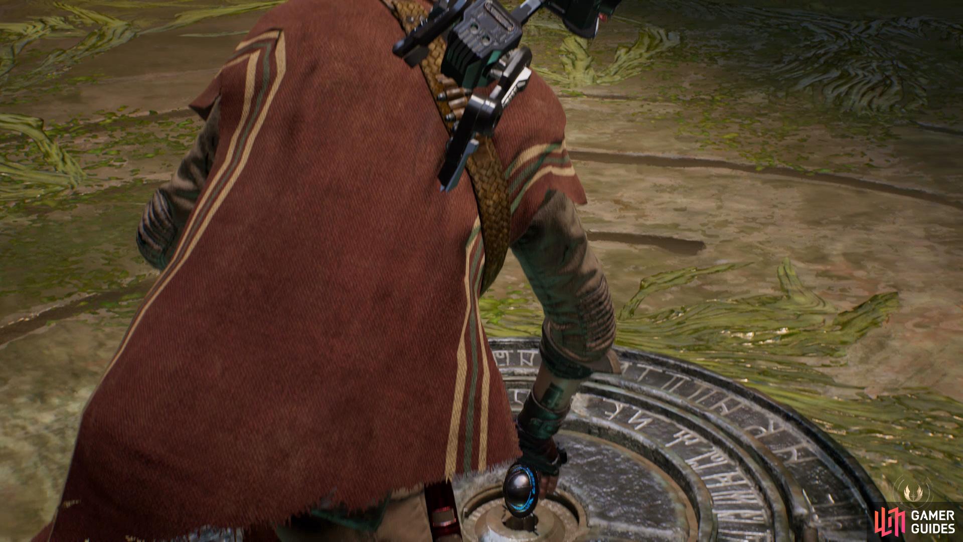 Insert the Astrium in the center of the vault