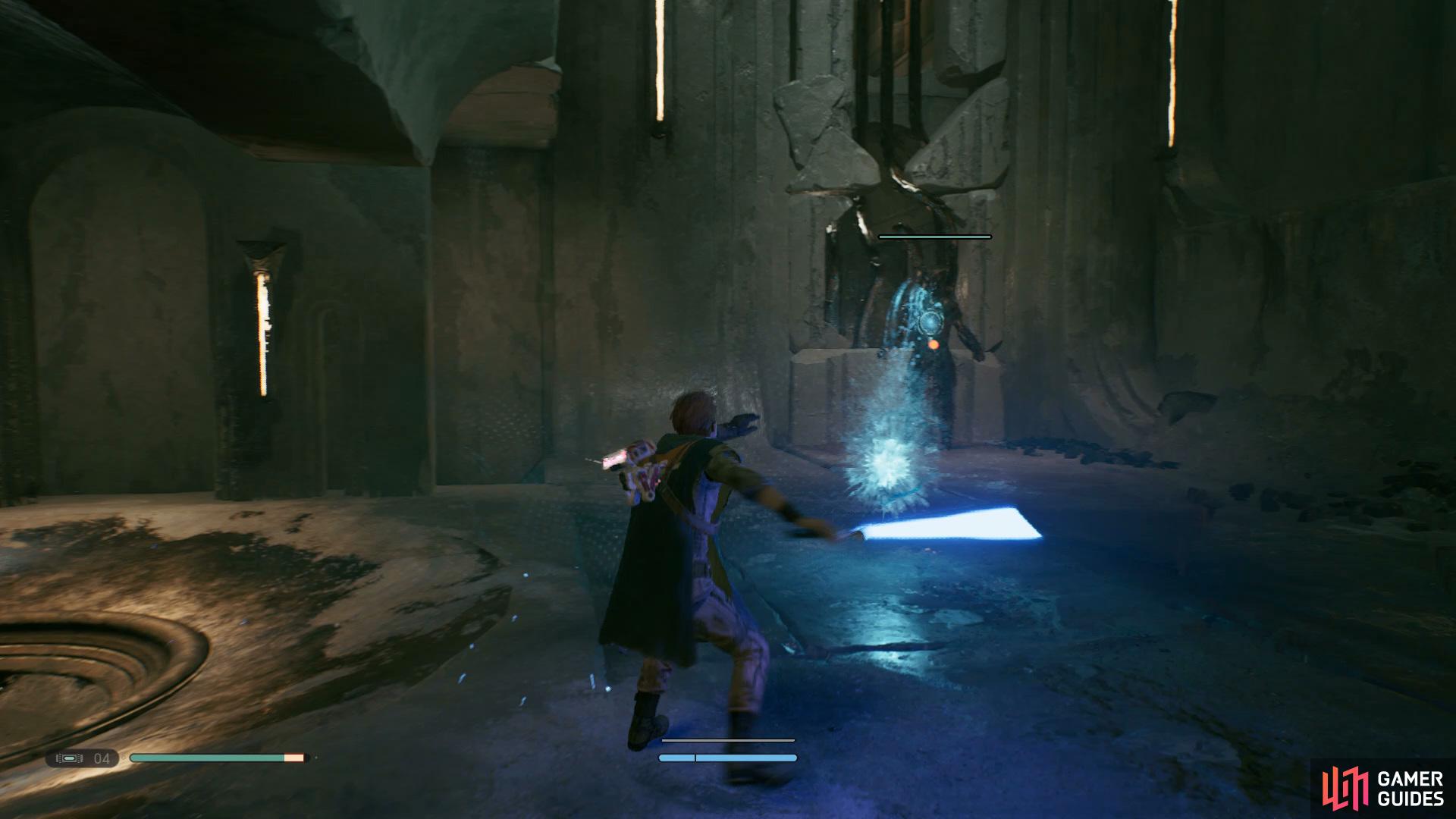 in order to defeat them you'll need to dodge the orbs they throw at you 