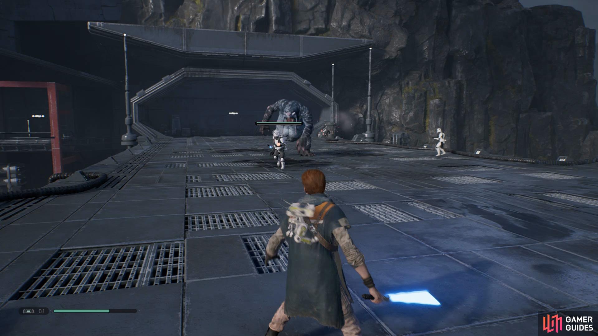 now wait for the Jatoz to kill the guards and then take him out.