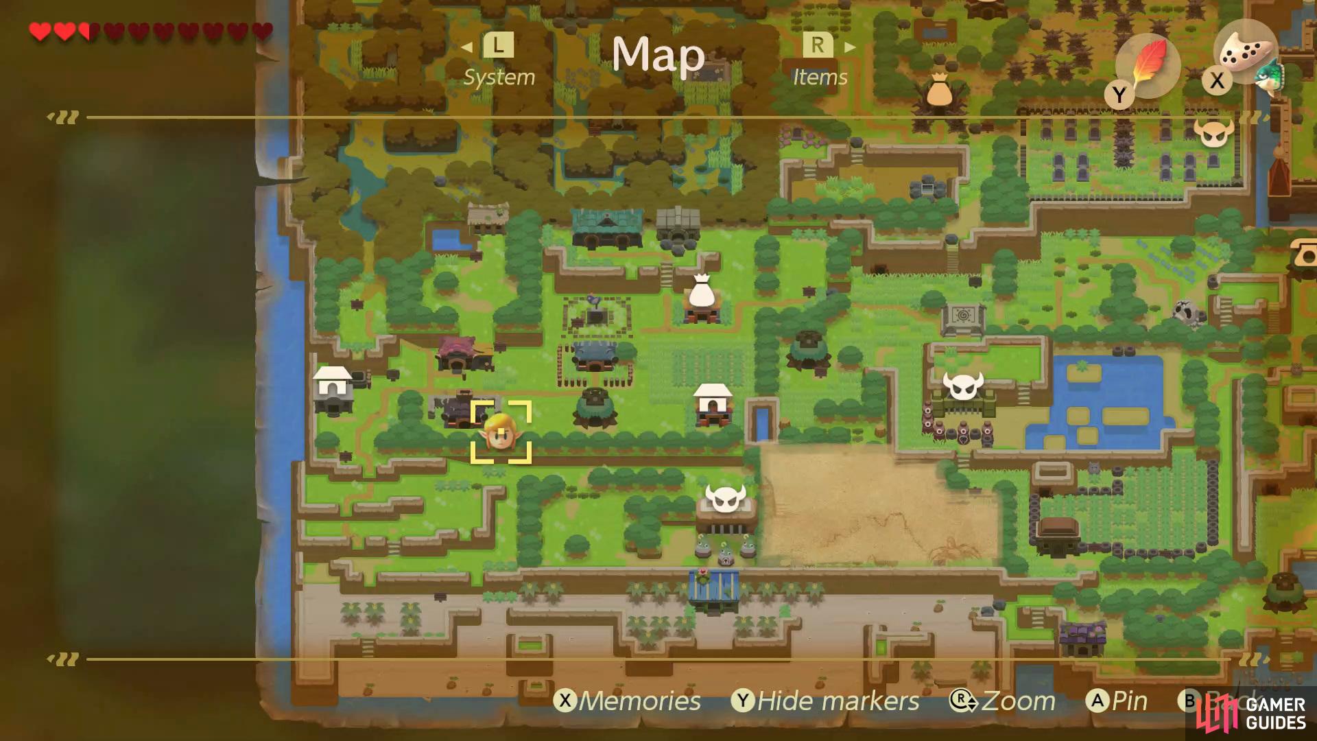 now head to this location, 