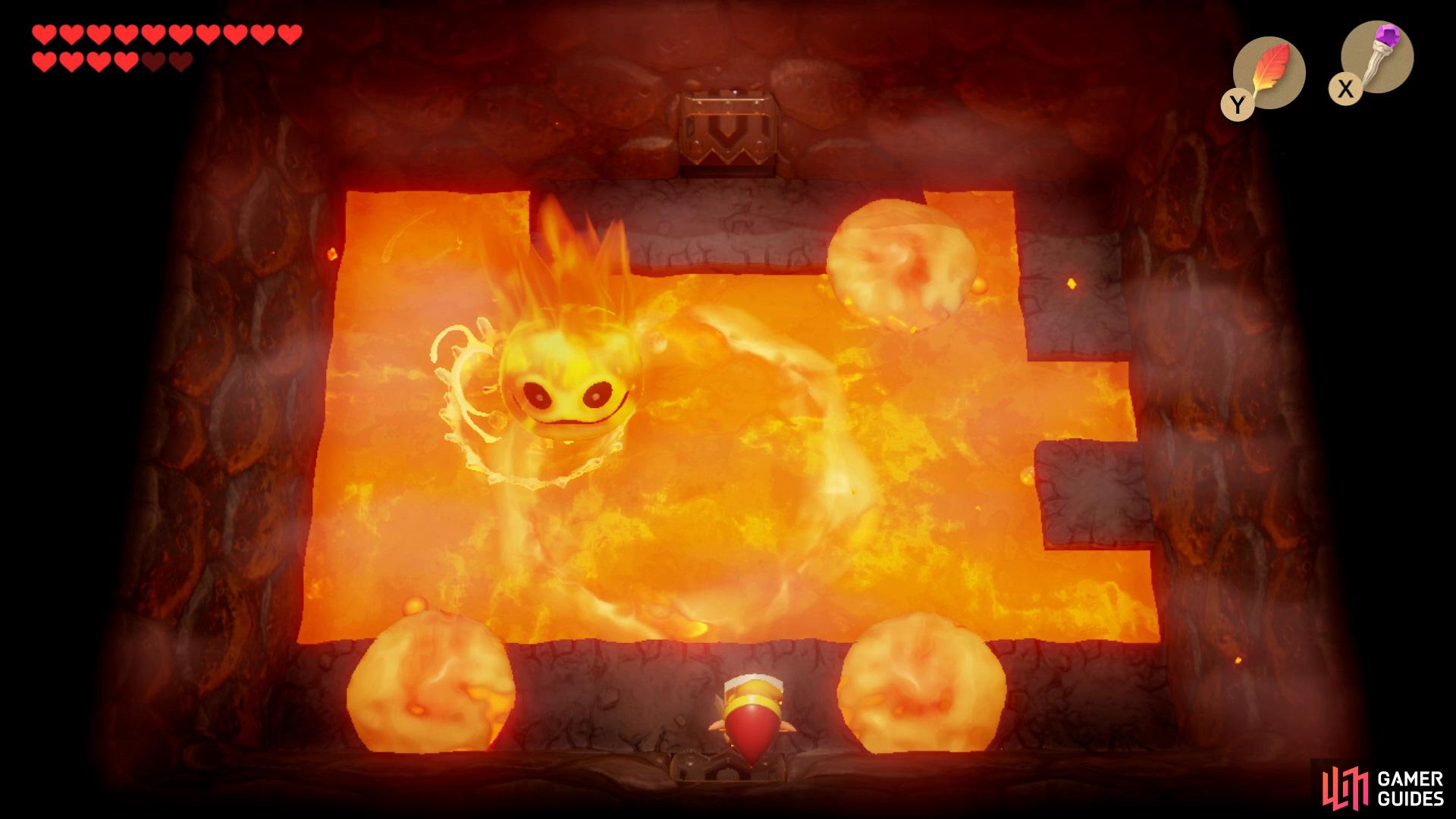 Through the fire and flames?  The Legend of Zelda: Link's