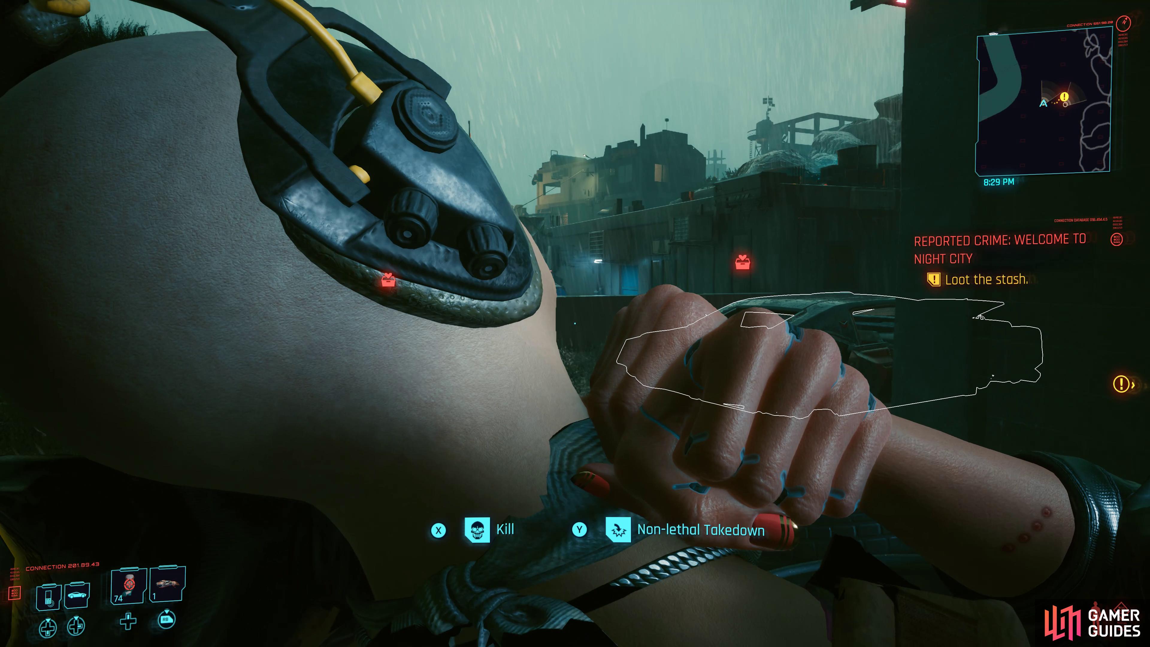 you can use Stealth to deal with all three enemies here
