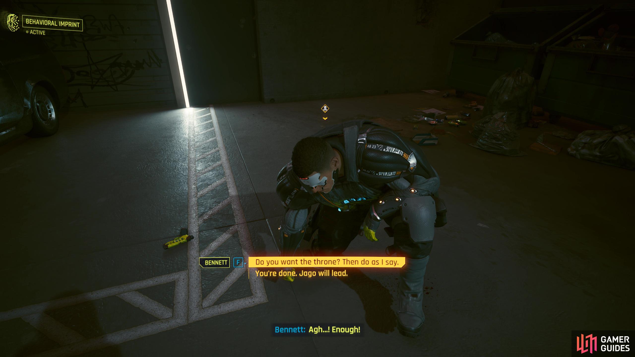 Run This Town Walkthrough in Cyberpunk 2077 - Bennett or Jago - Side ...