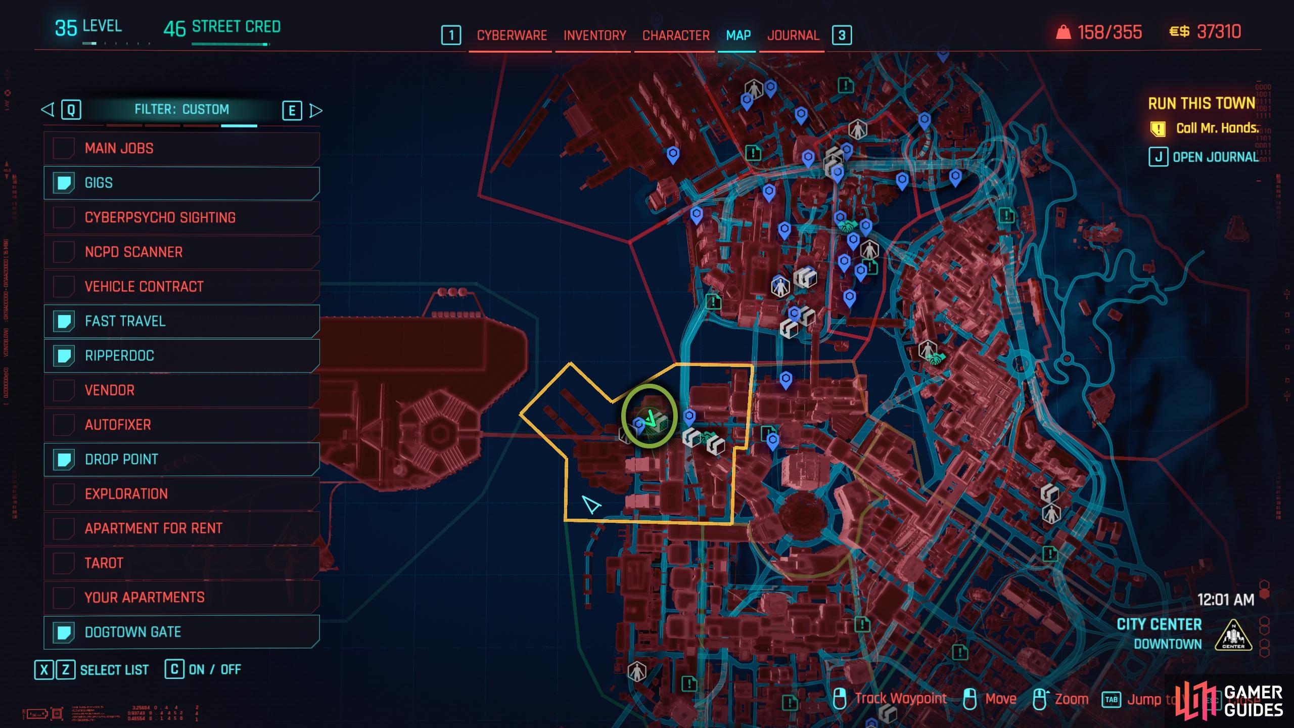 Cyberpunk 2077 map size, fast travel, locations and more explained