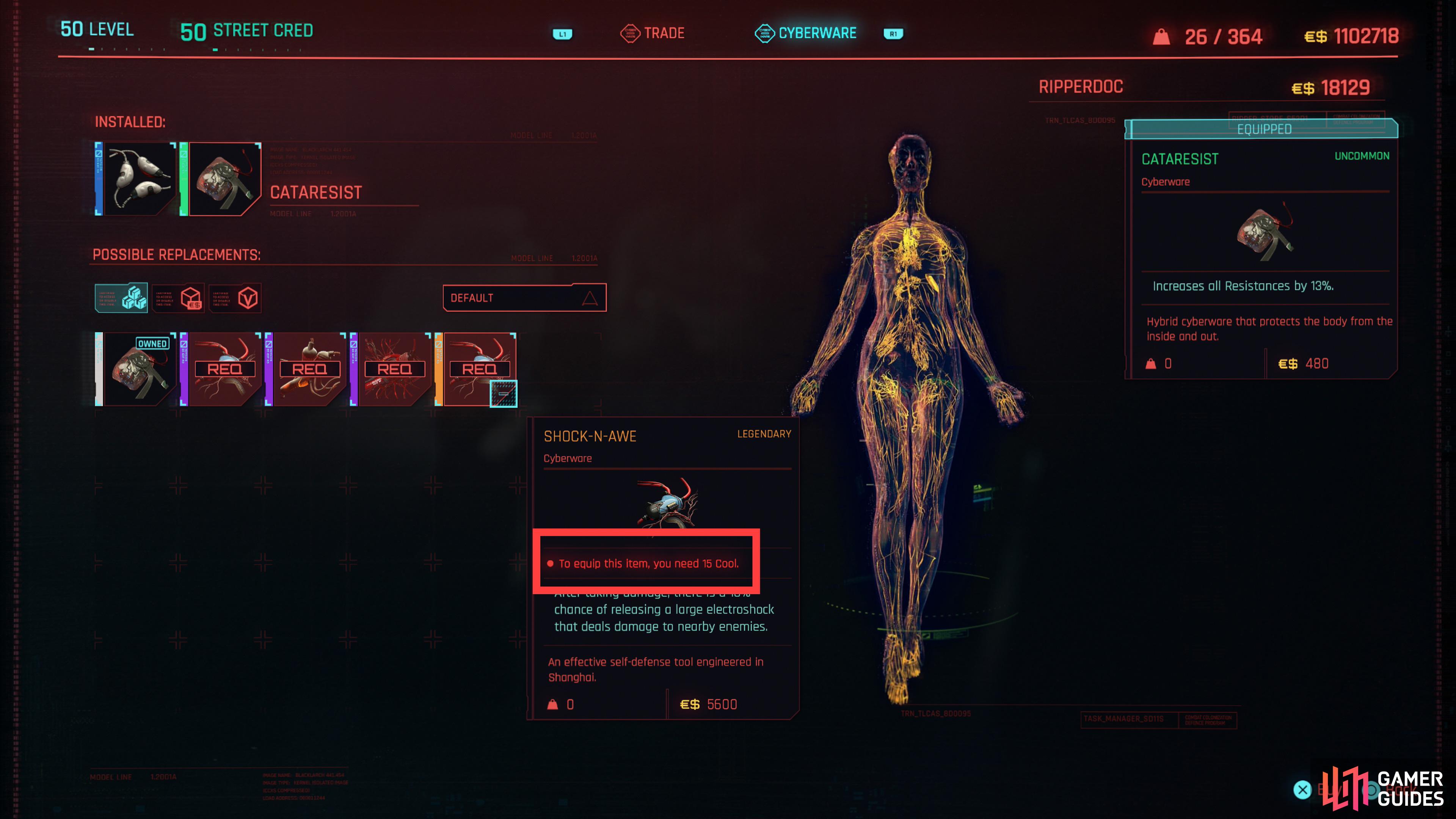 Cyberpunk 2077 mod makes cyberware your source of armour