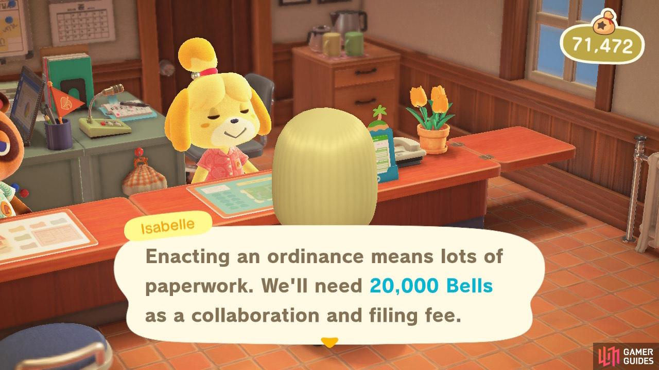 The price isn't too steep, as 20,000 Bells are easy to come by once you've hit three stars.