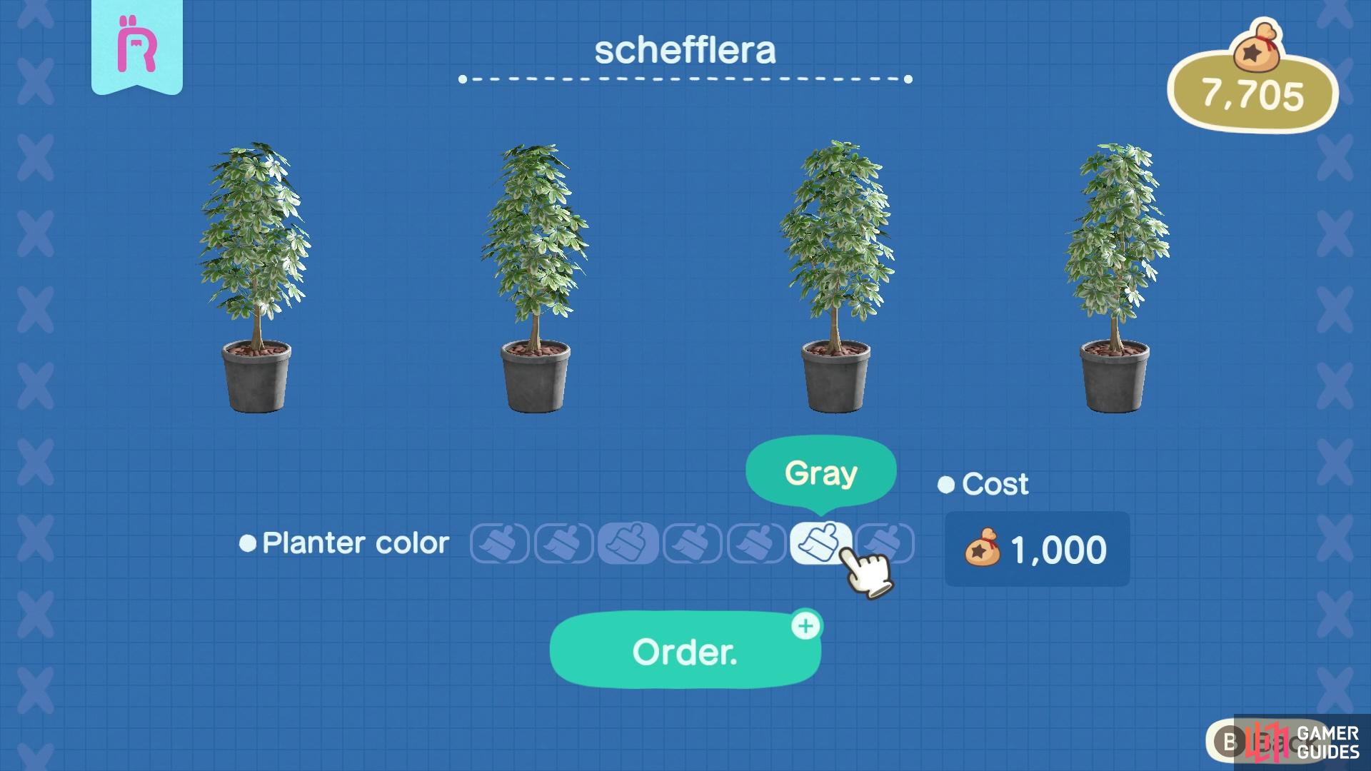 You can even customize plants!