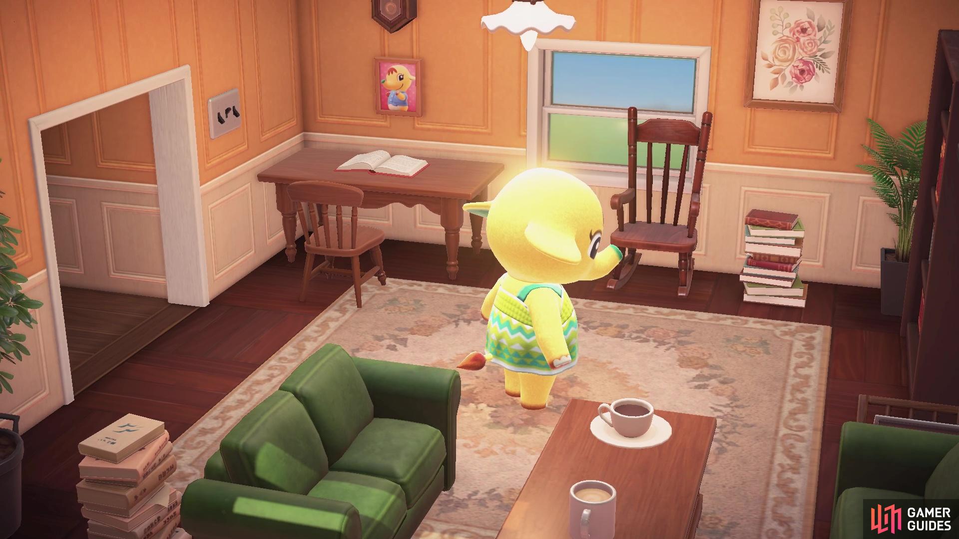 At the end, youll get a brief cut scene of Eloise enjoying her new space.