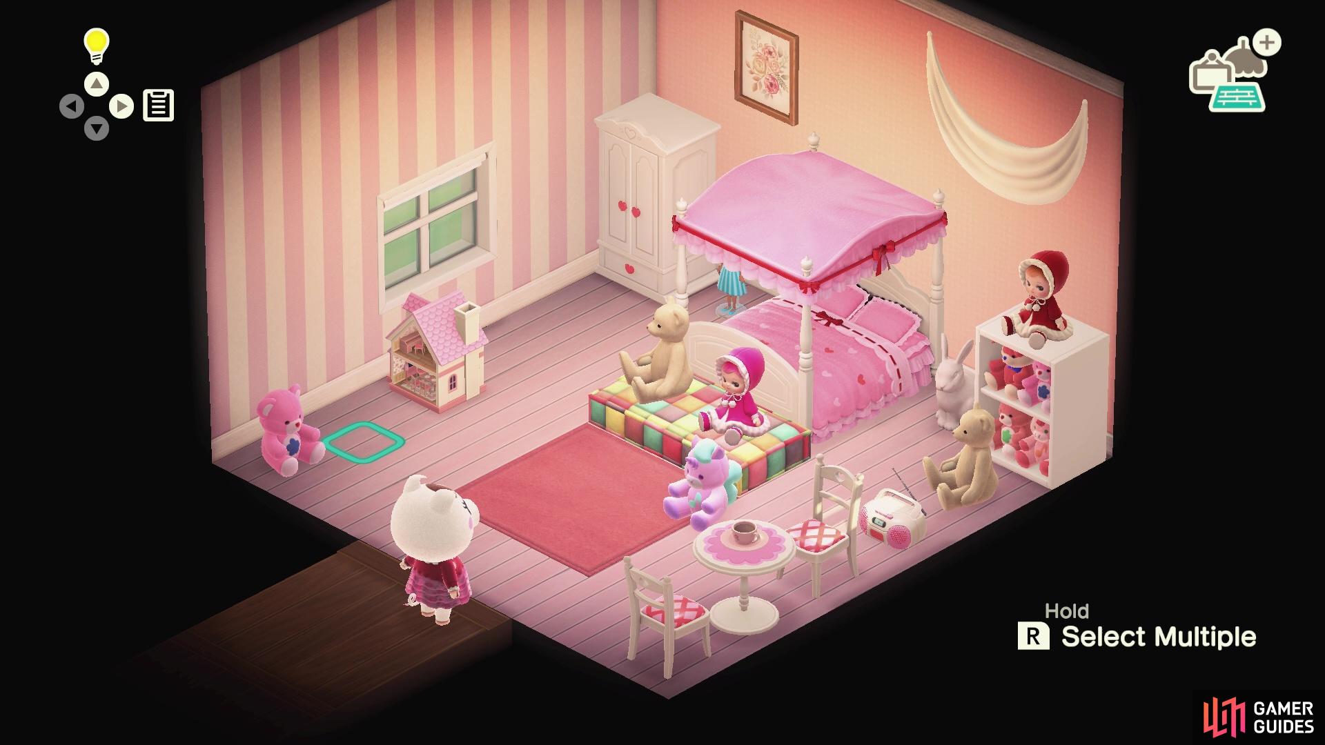 Our Doll Manor is super cutesy and pink!