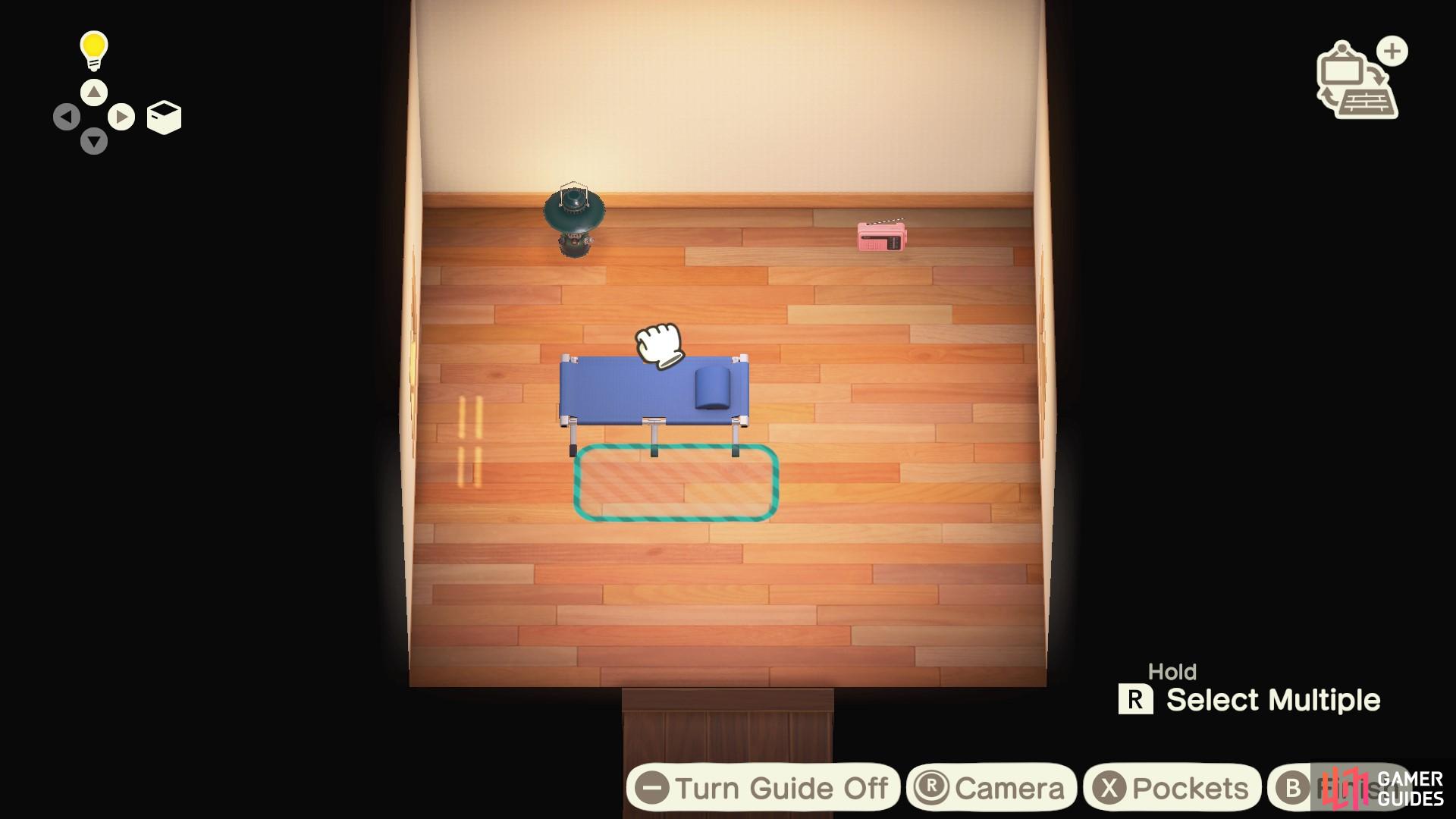 This function allows you to easily move items around your house.