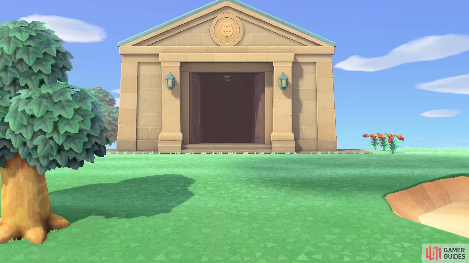 The Museum will be built two days from when you donate 15 specimen to Blathers.