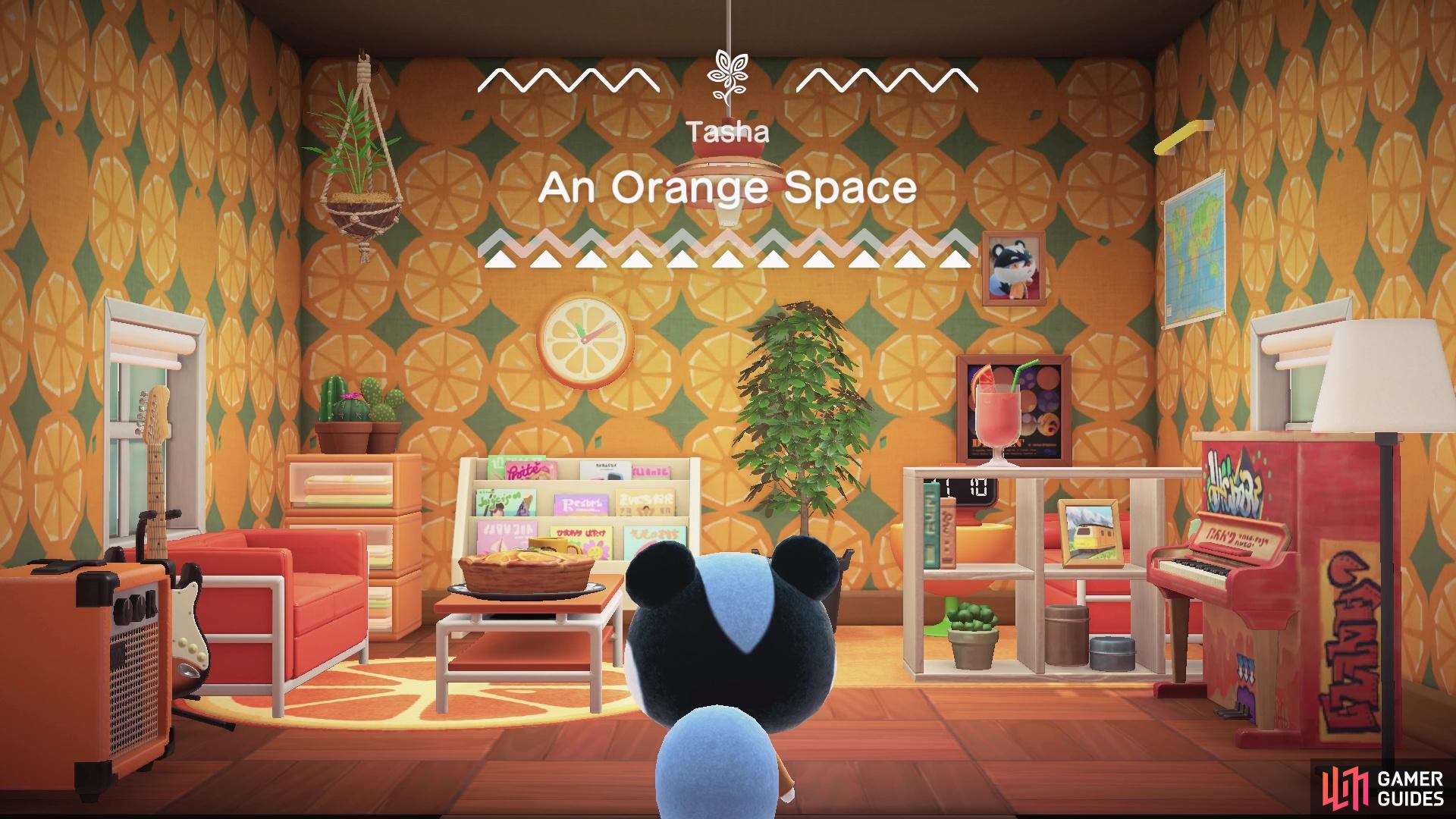 Tasha wants An Orange Space.