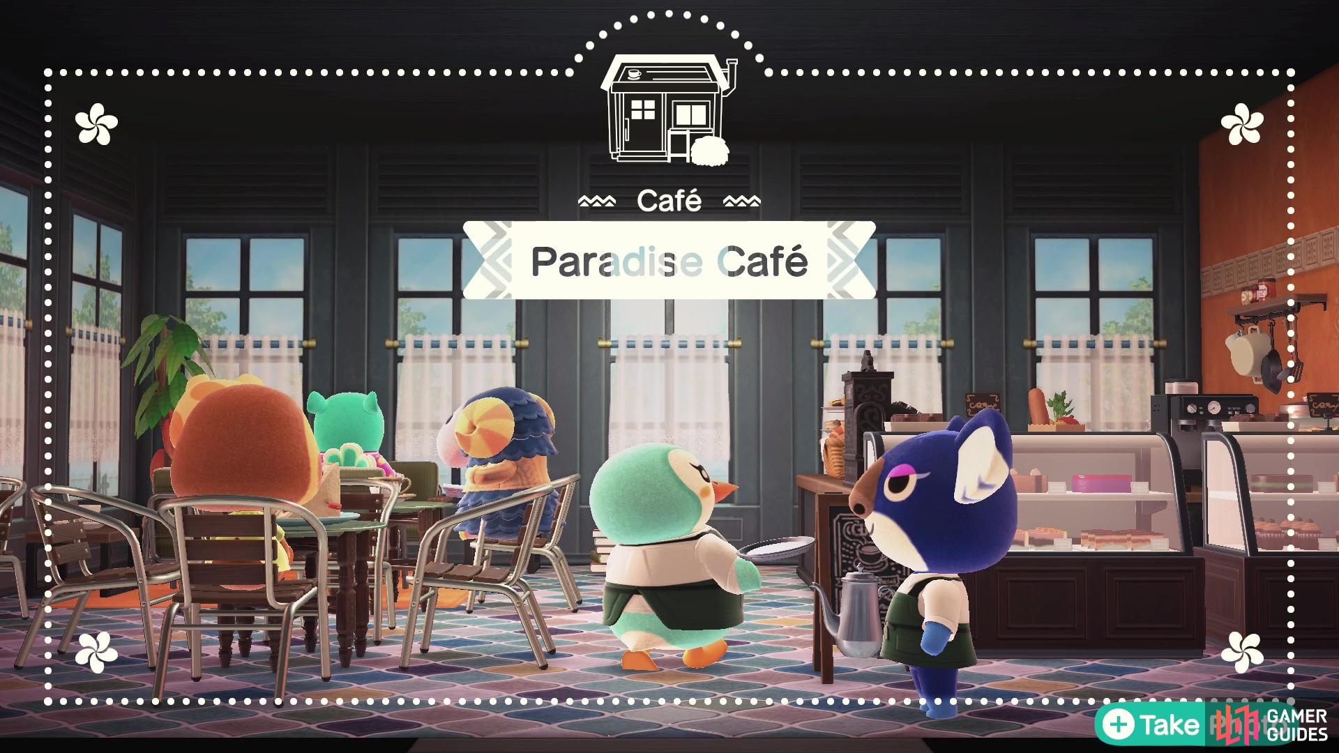 A café for the vacation go-ers!