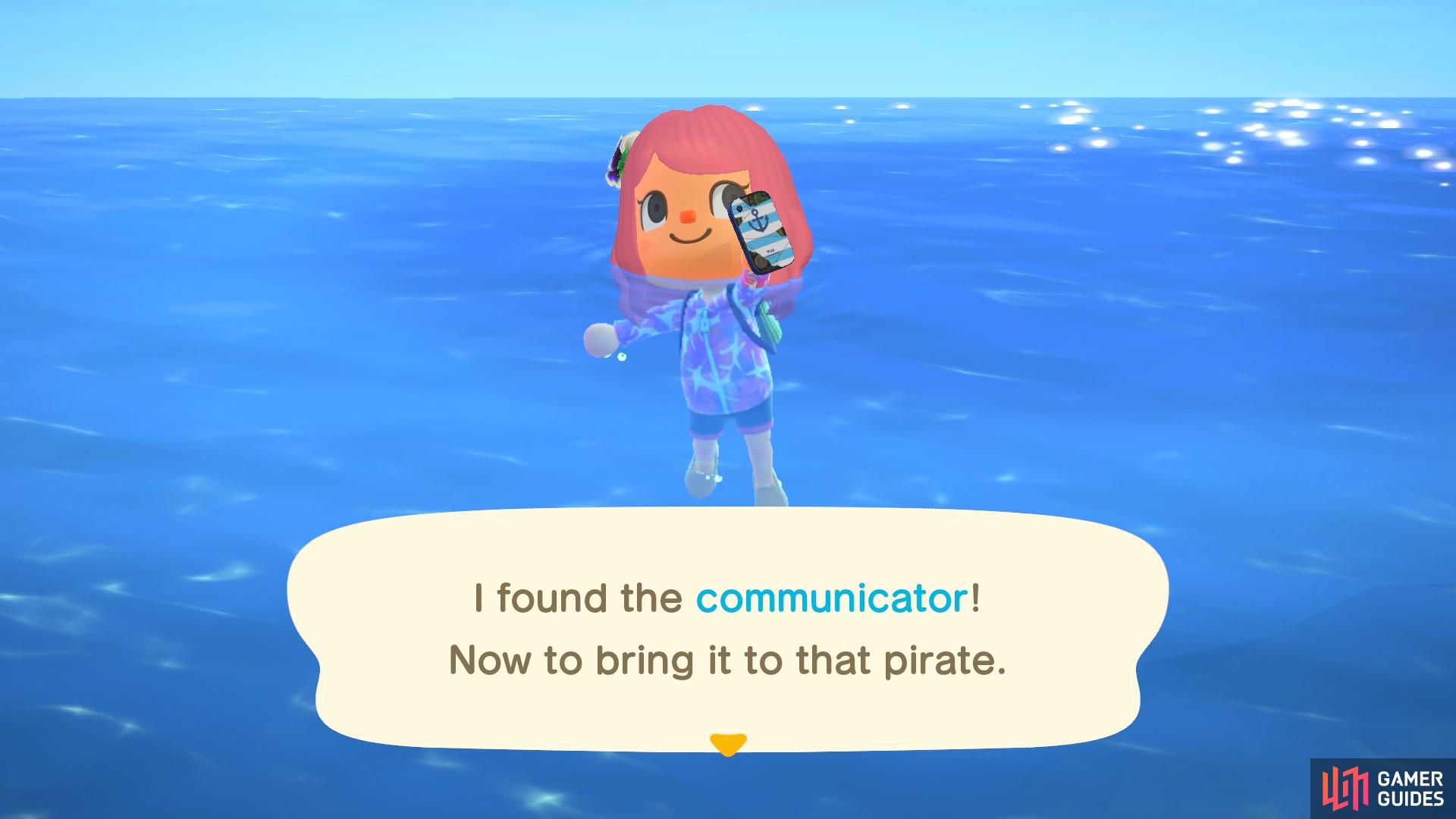 If Gullivarrr is about you might find a communicator instead of sea creatures!