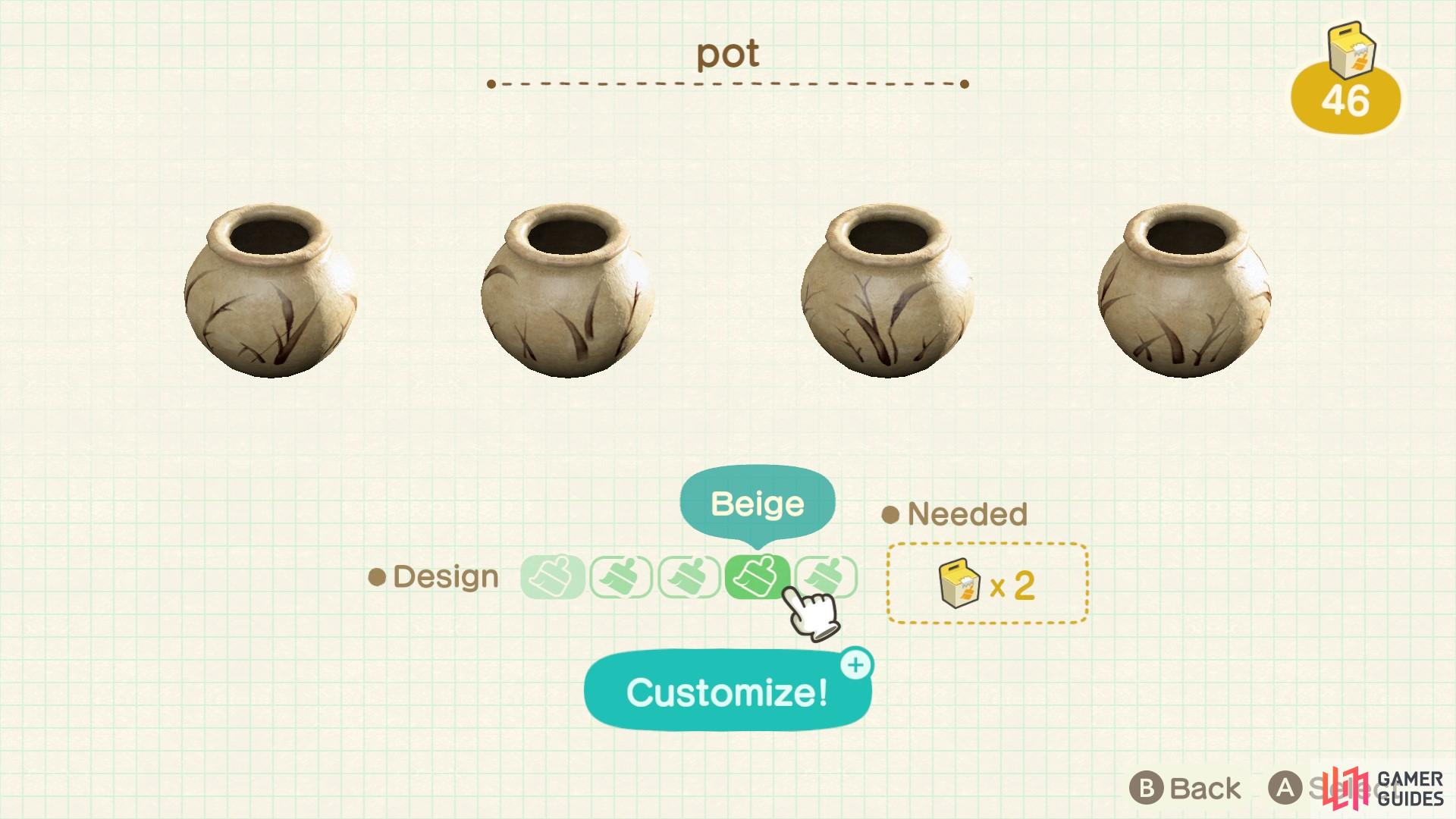 These pots are completely different art styles from each other