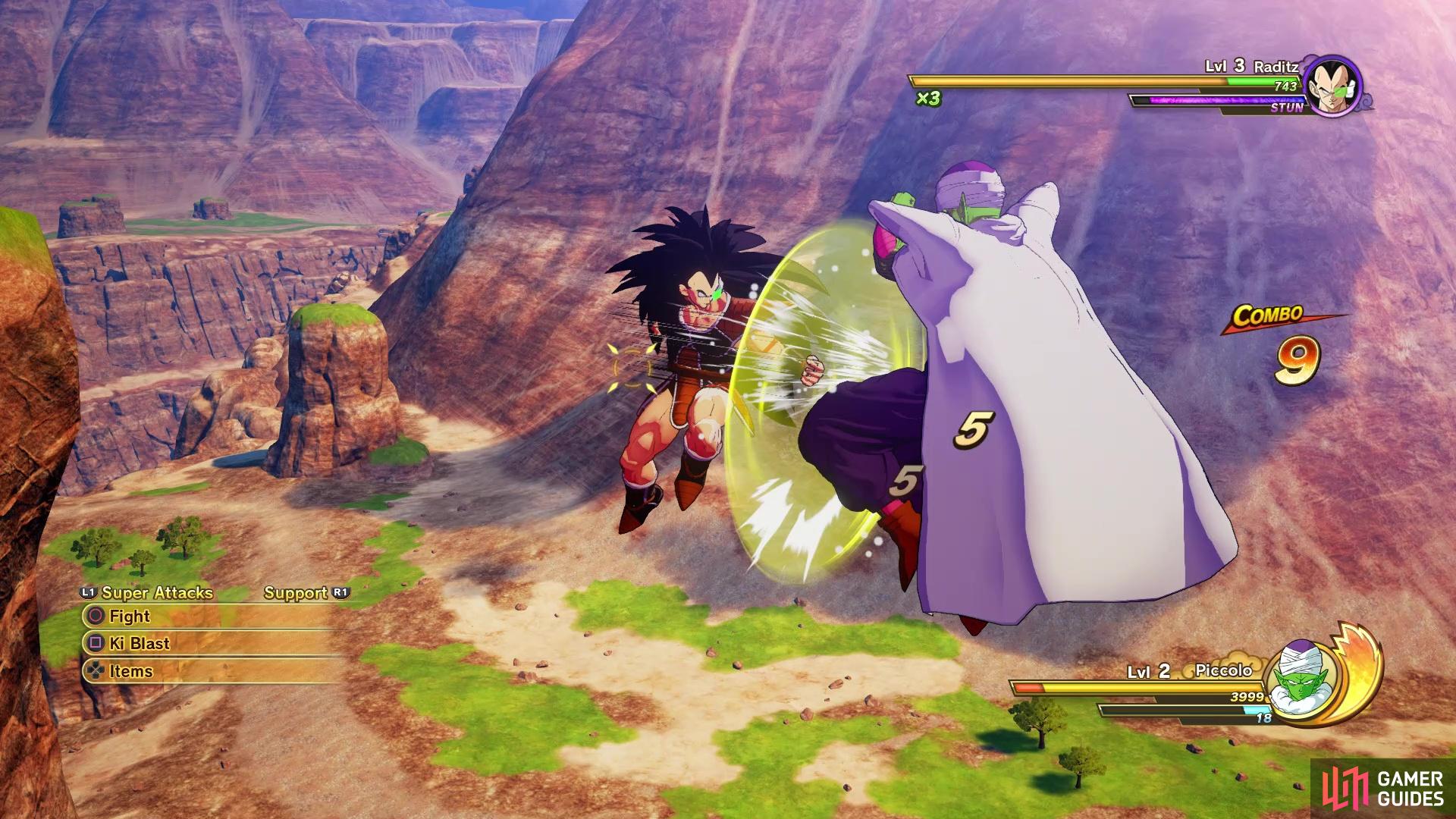 Raditz screenshots, images and pictures - Giant Bomb