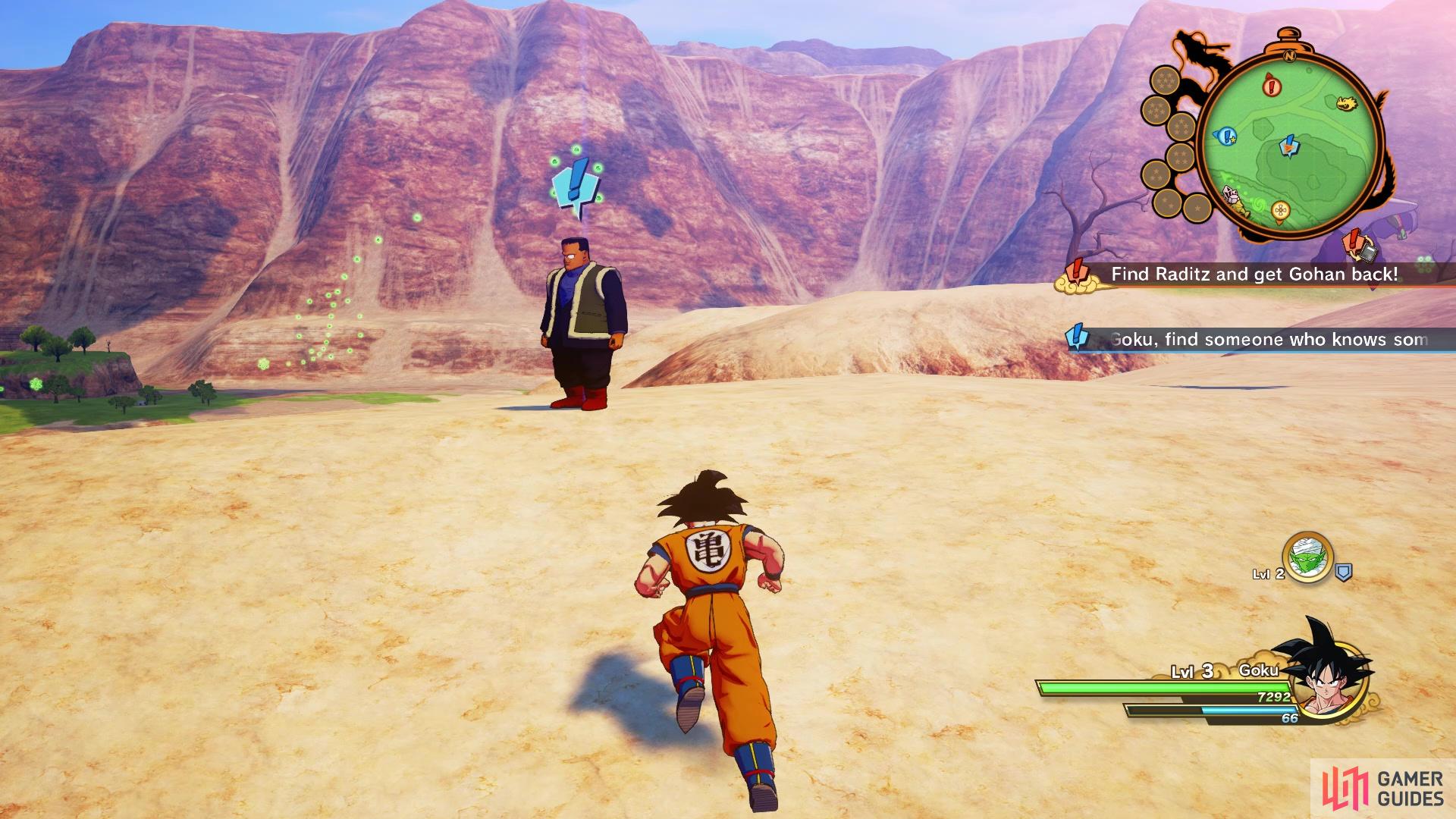 Raditz screenshots, images and pictures - Giant Bomb