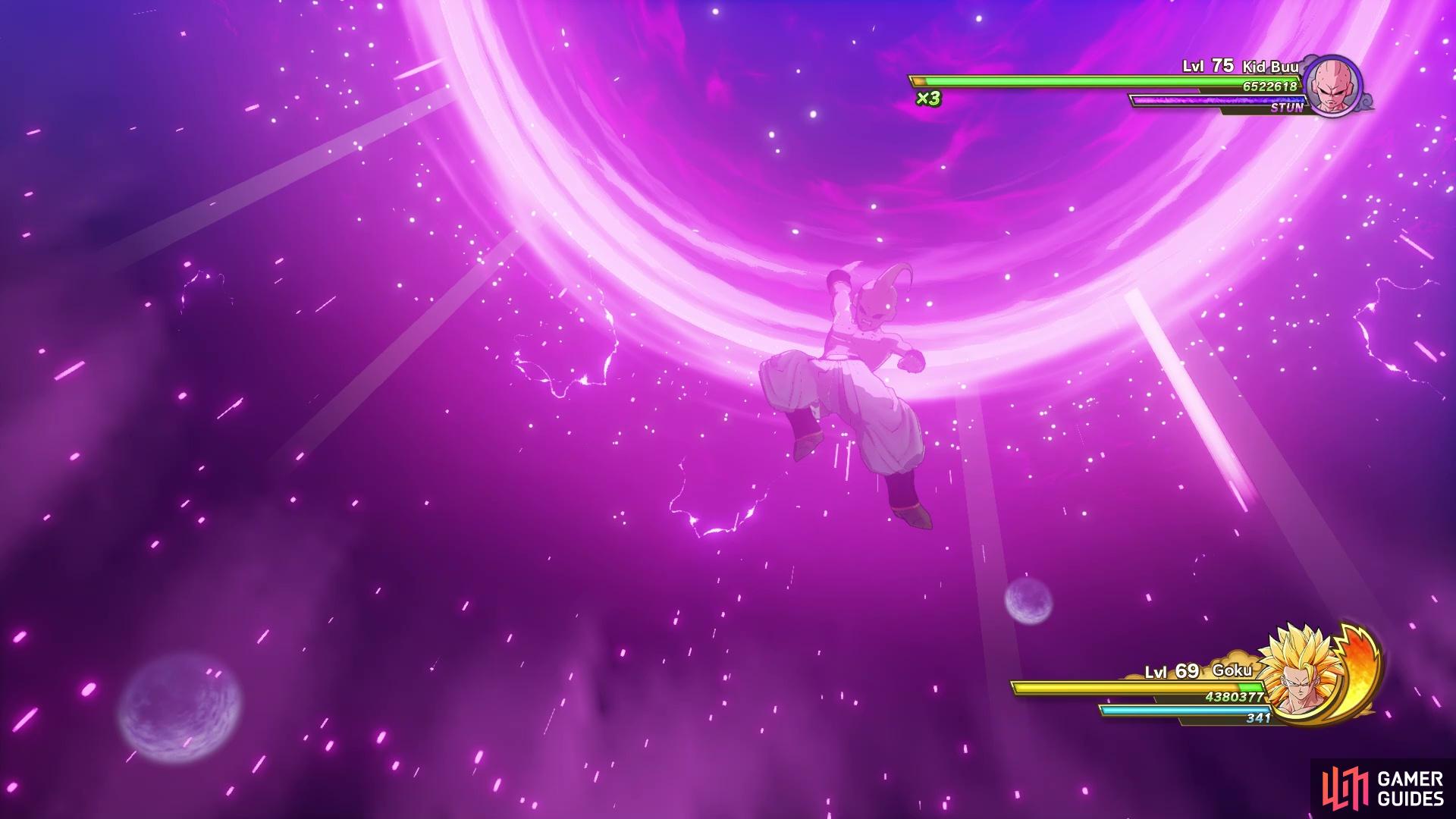 Planet Burst is pretty much Buu's signature attack in this fight