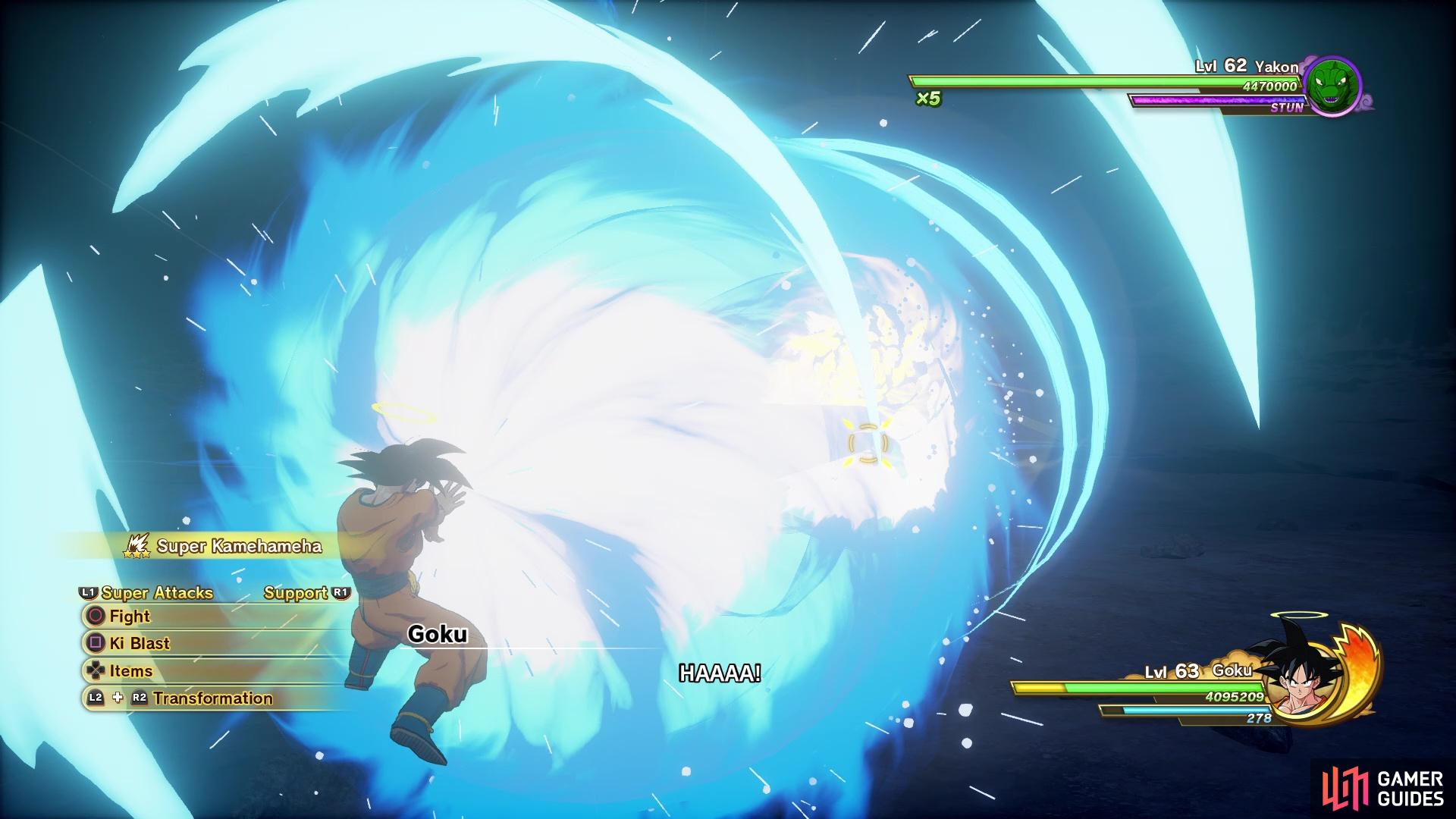 Yakon does have the ability to absorb Ki attacks, but it's completely random