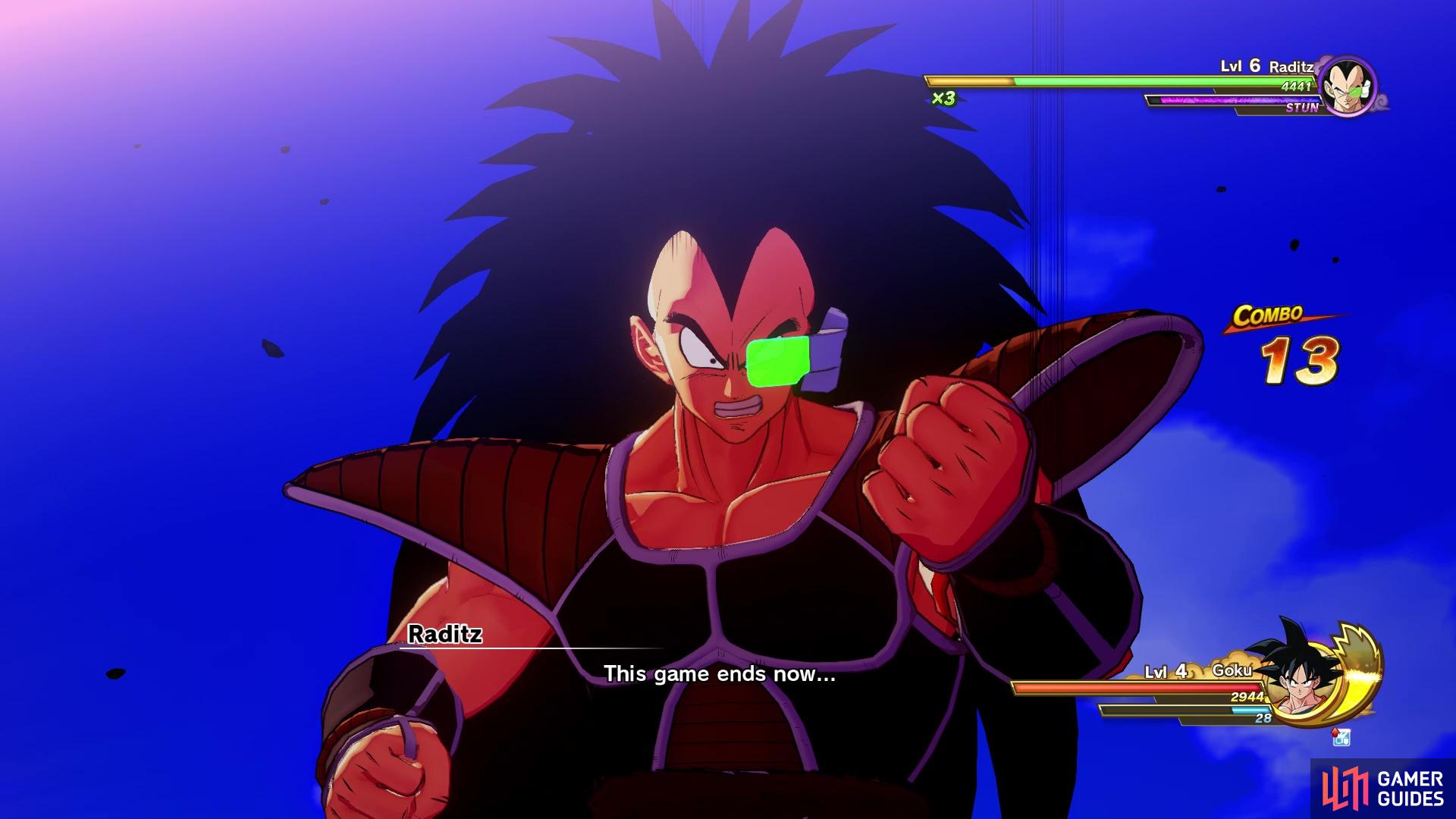 When you see Raditz say this, get ready for his Surge