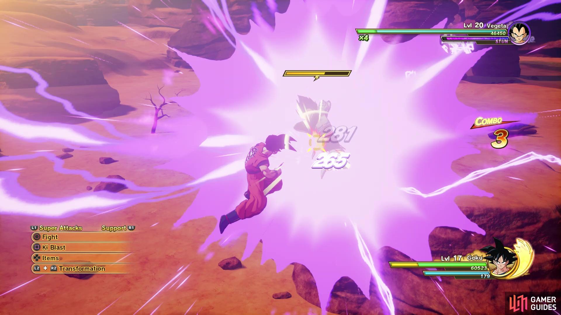 Are energy blasts like Galick Gun actually different in Dragon