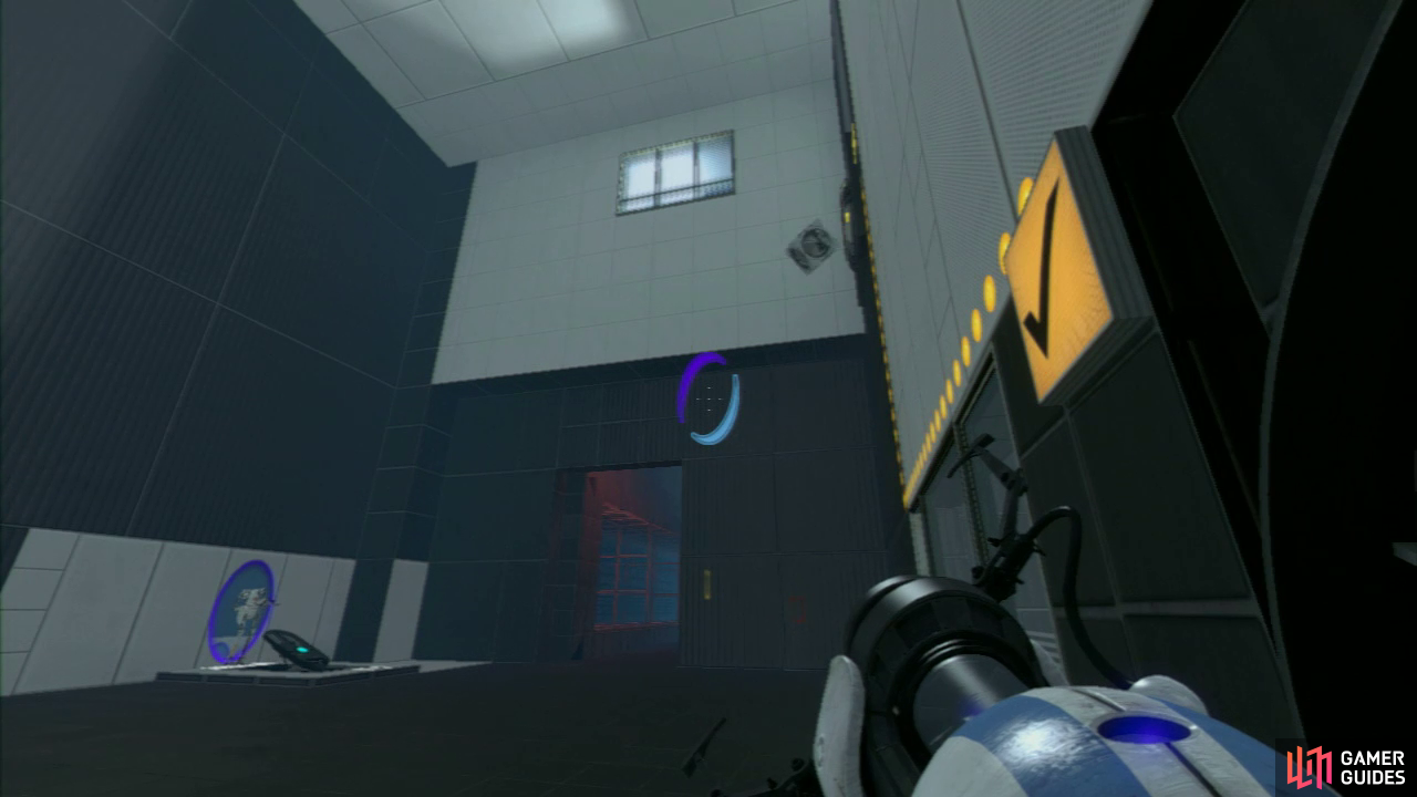 portal 2 level 7 mass and velocity