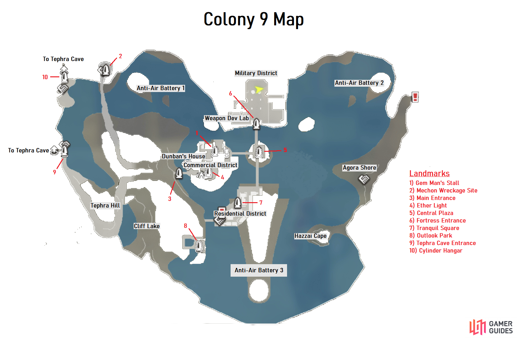 Colony 9 Area Quests, Wiki