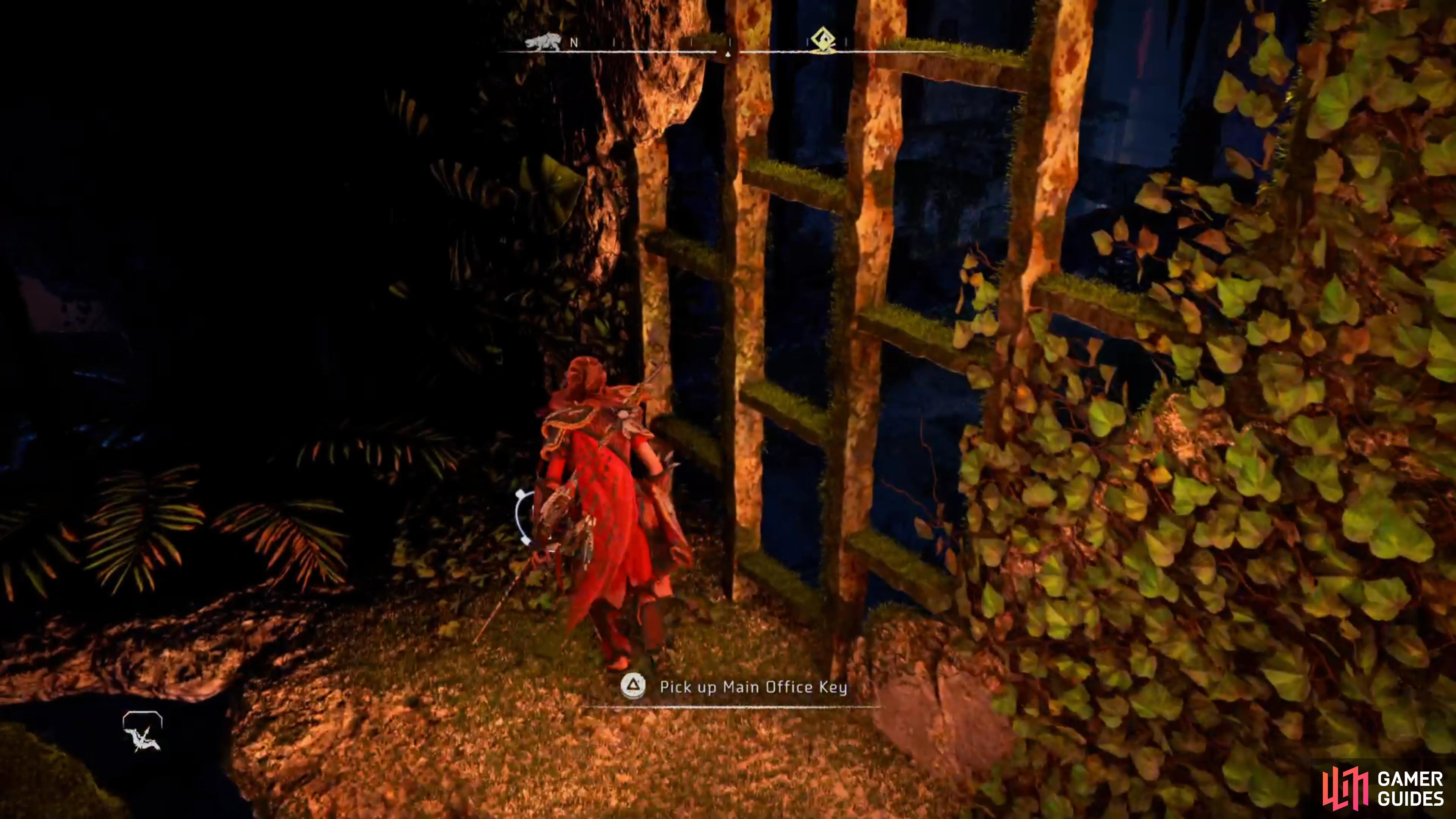 to find the Main Office Key.