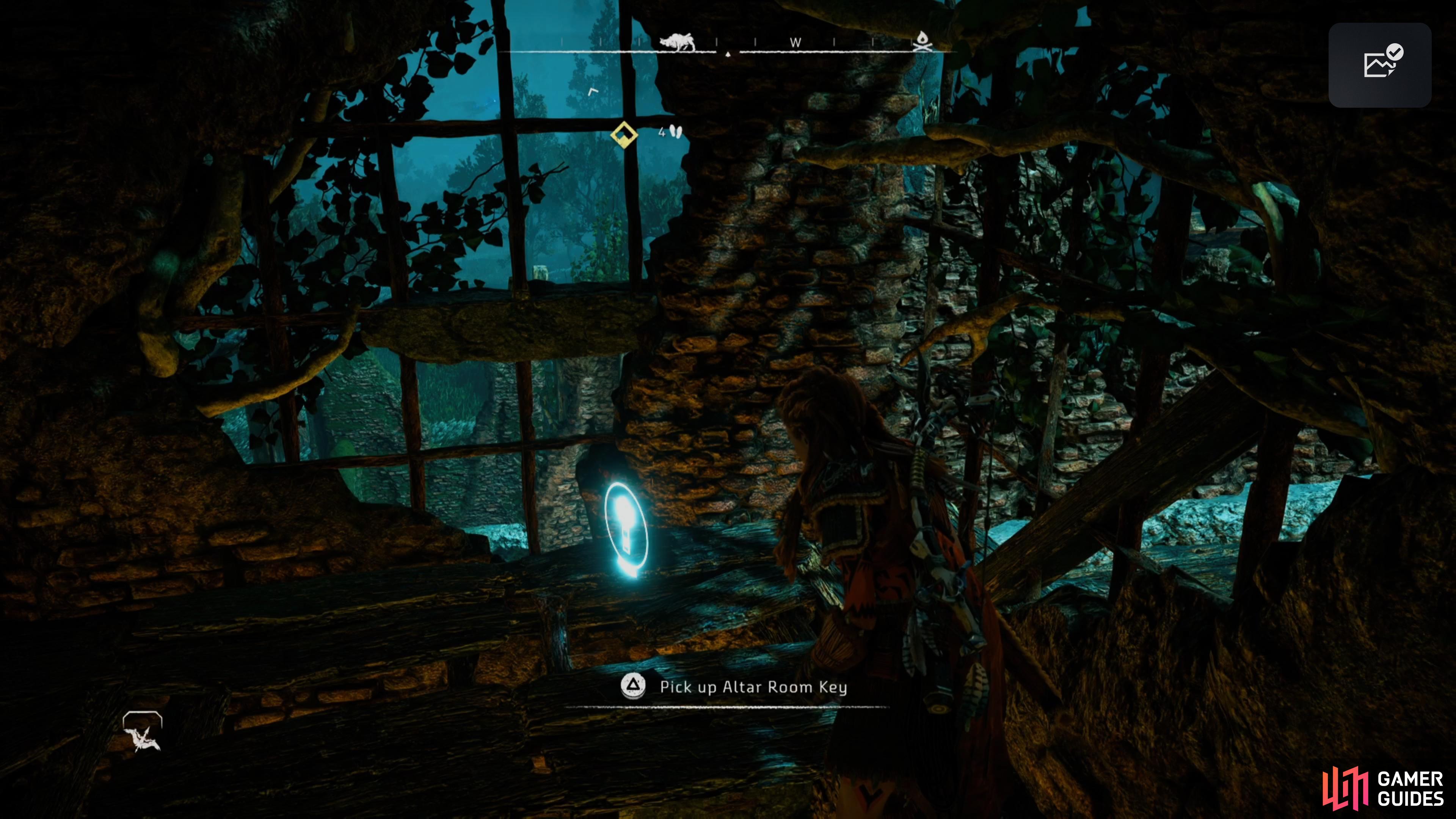 to collect The Altar Key.