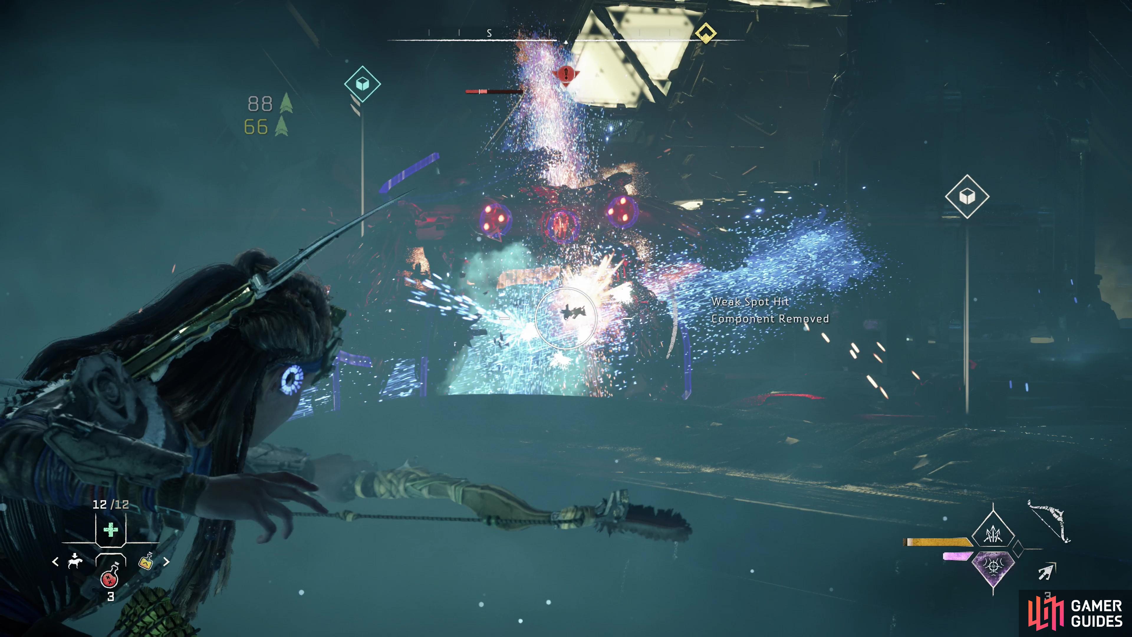 then concentrate on the isolated Shellwalker - stealth and hit and run tactics work well.