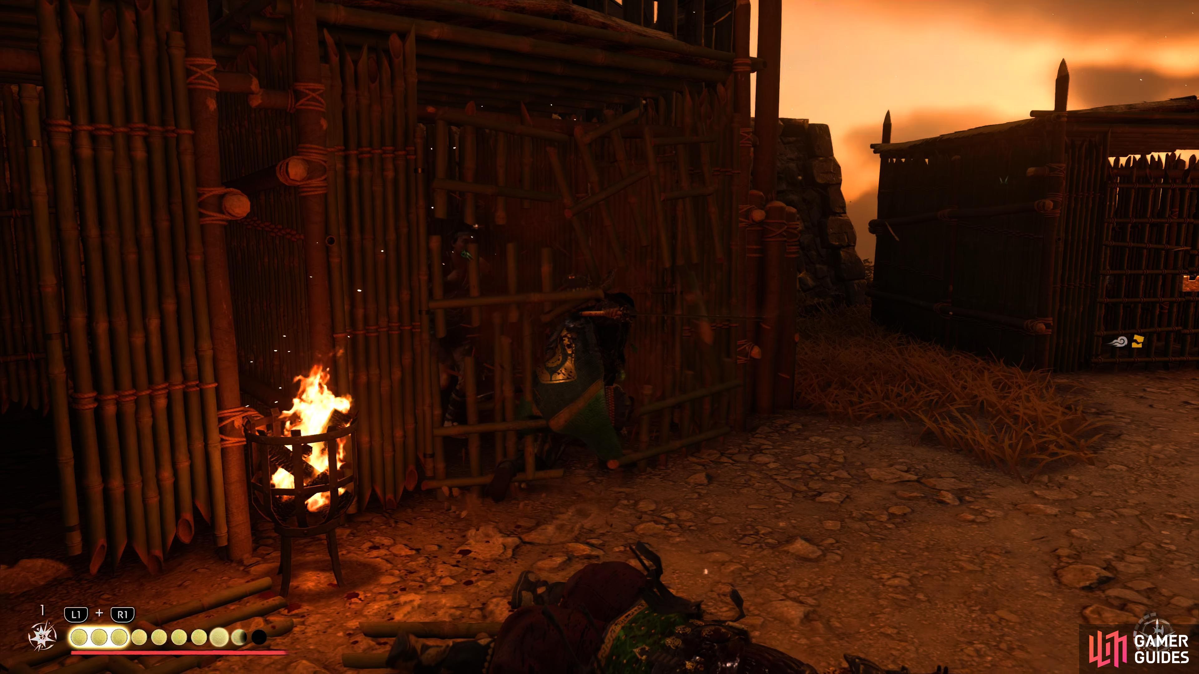slash the cages to open them quicker