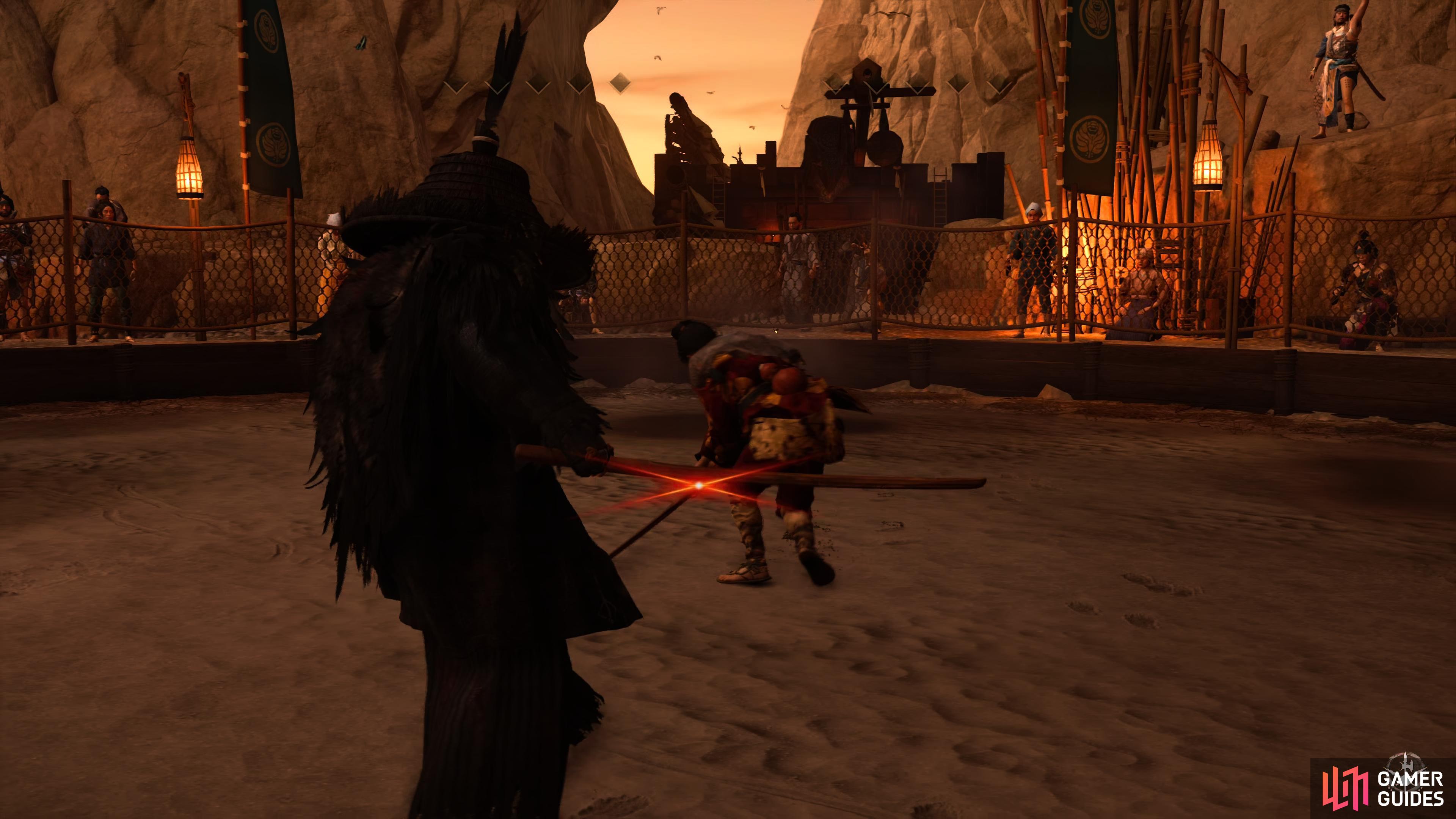 The Crimson Fisherman will use lower spinning unblockables against you