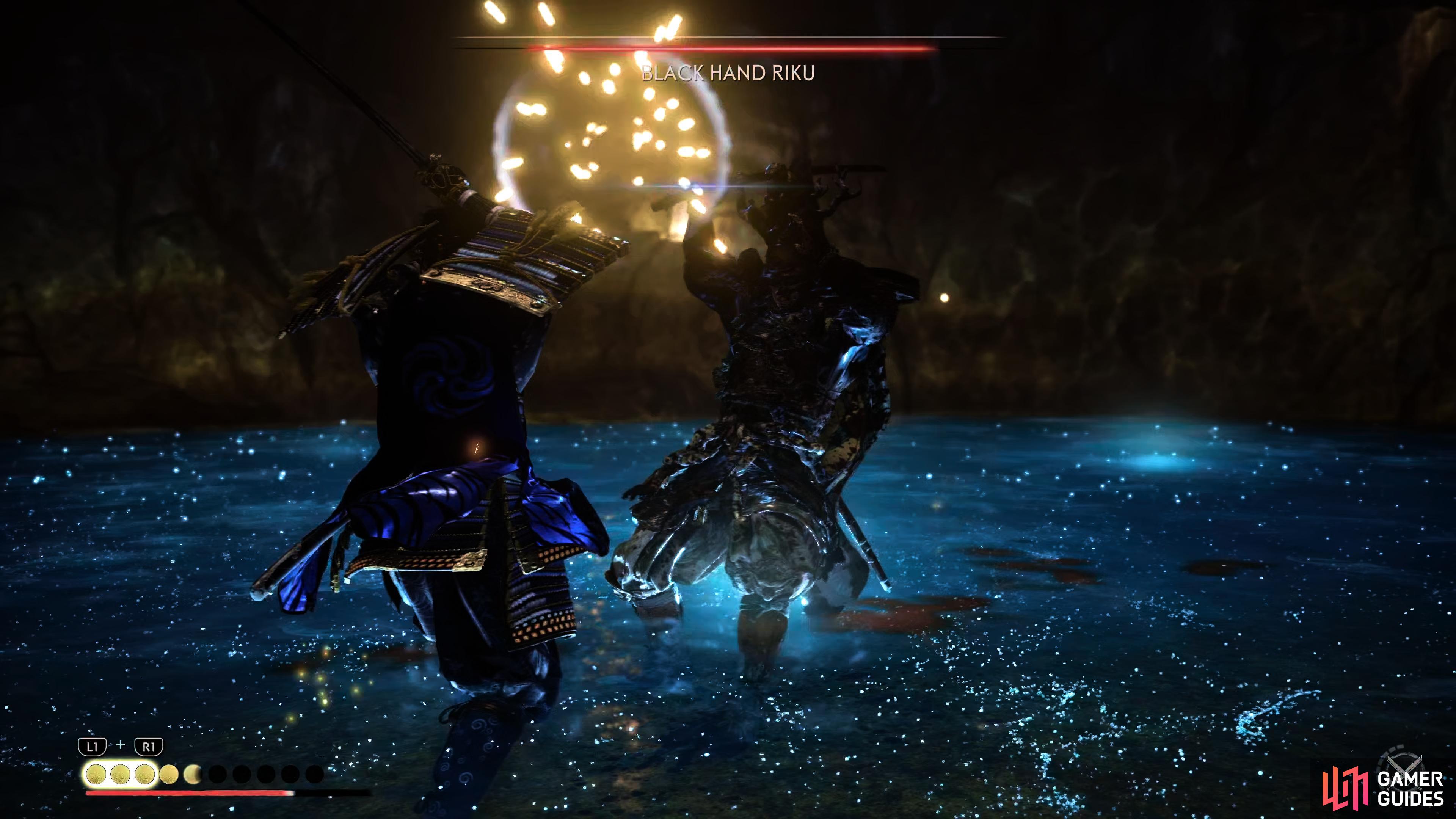 Look to Parry Riku in order to damage him effectively