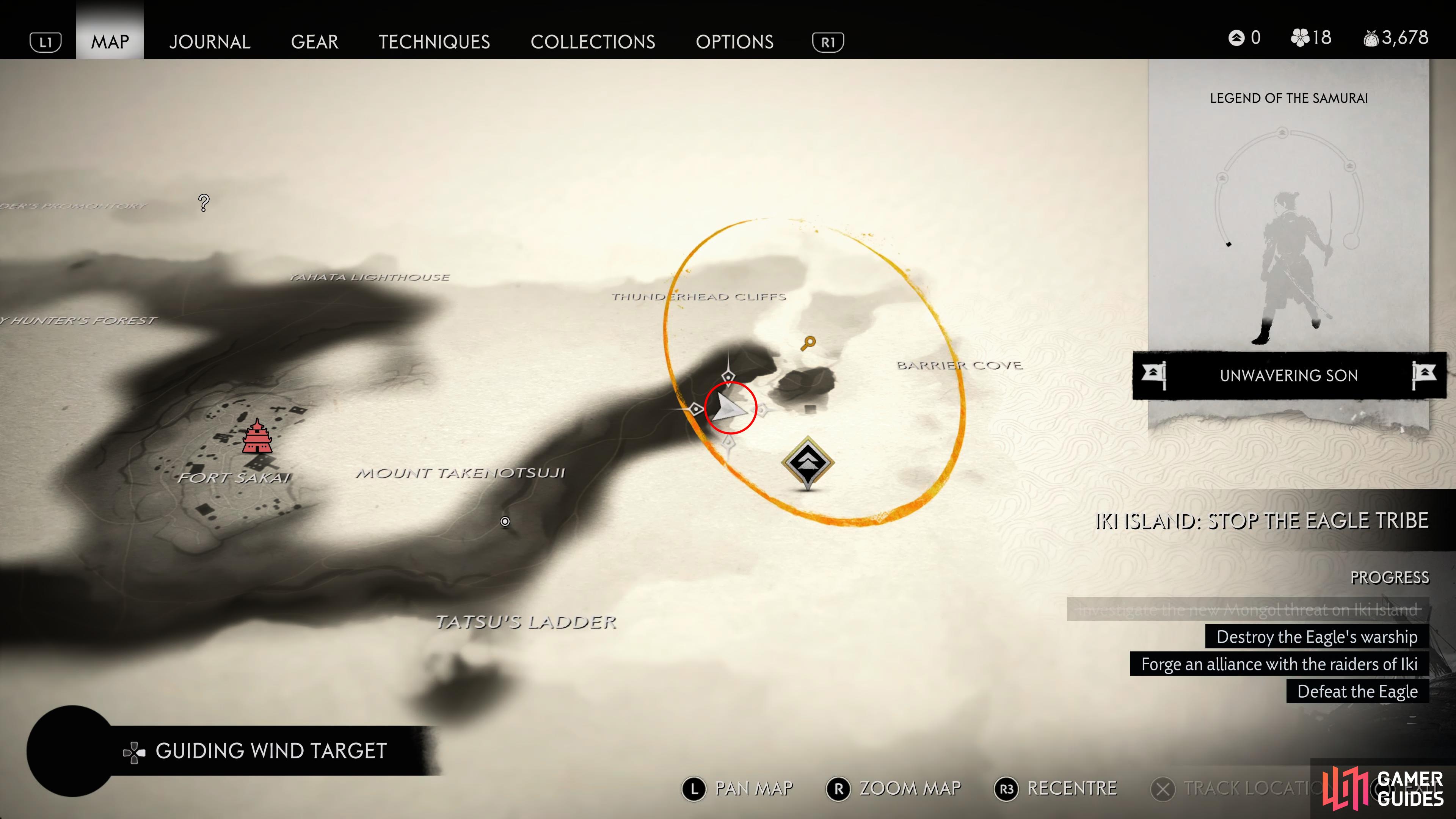 Head to this location on the map