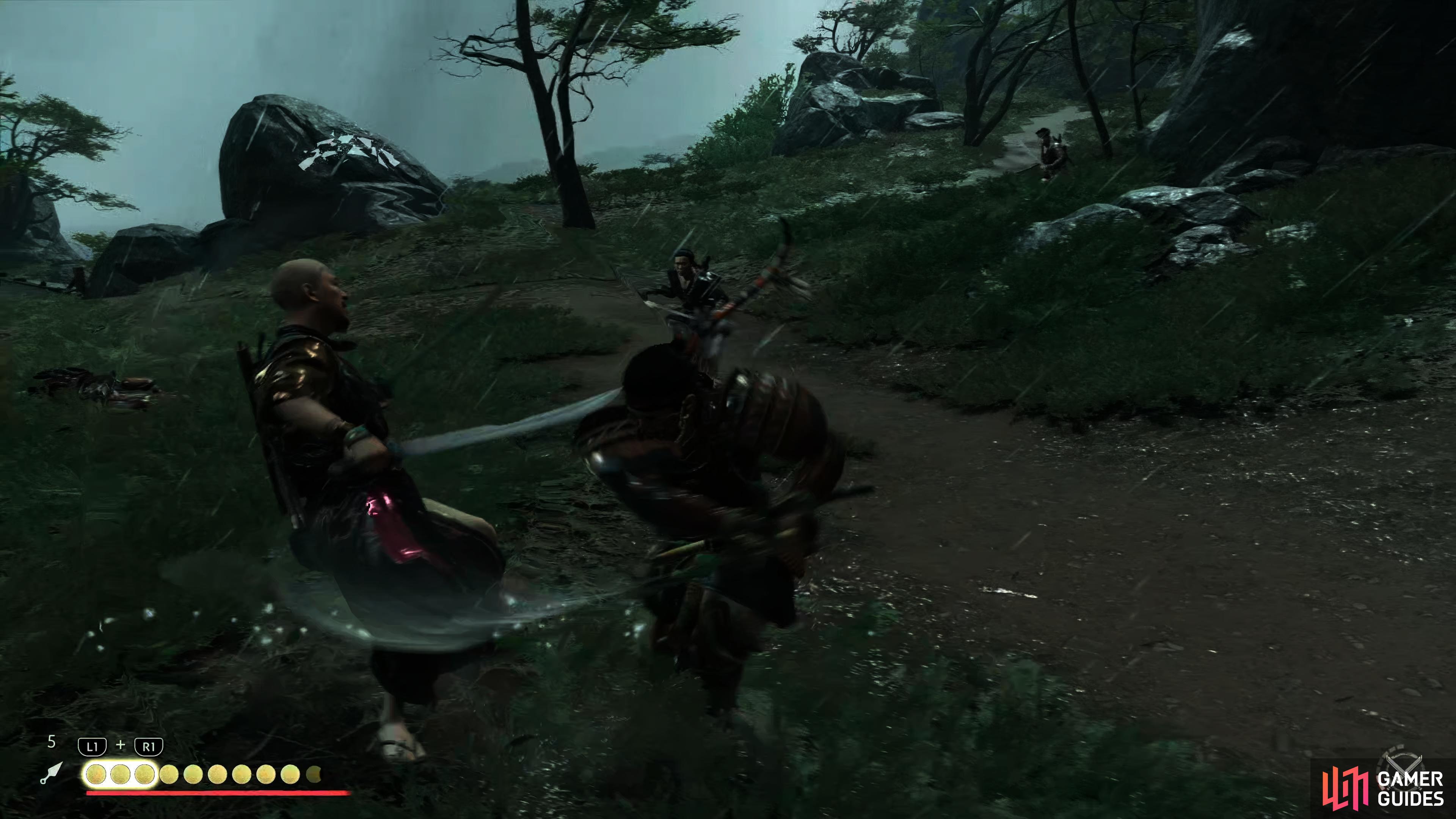 and Perfect Dodge attacks with the Sarugami Armor.
