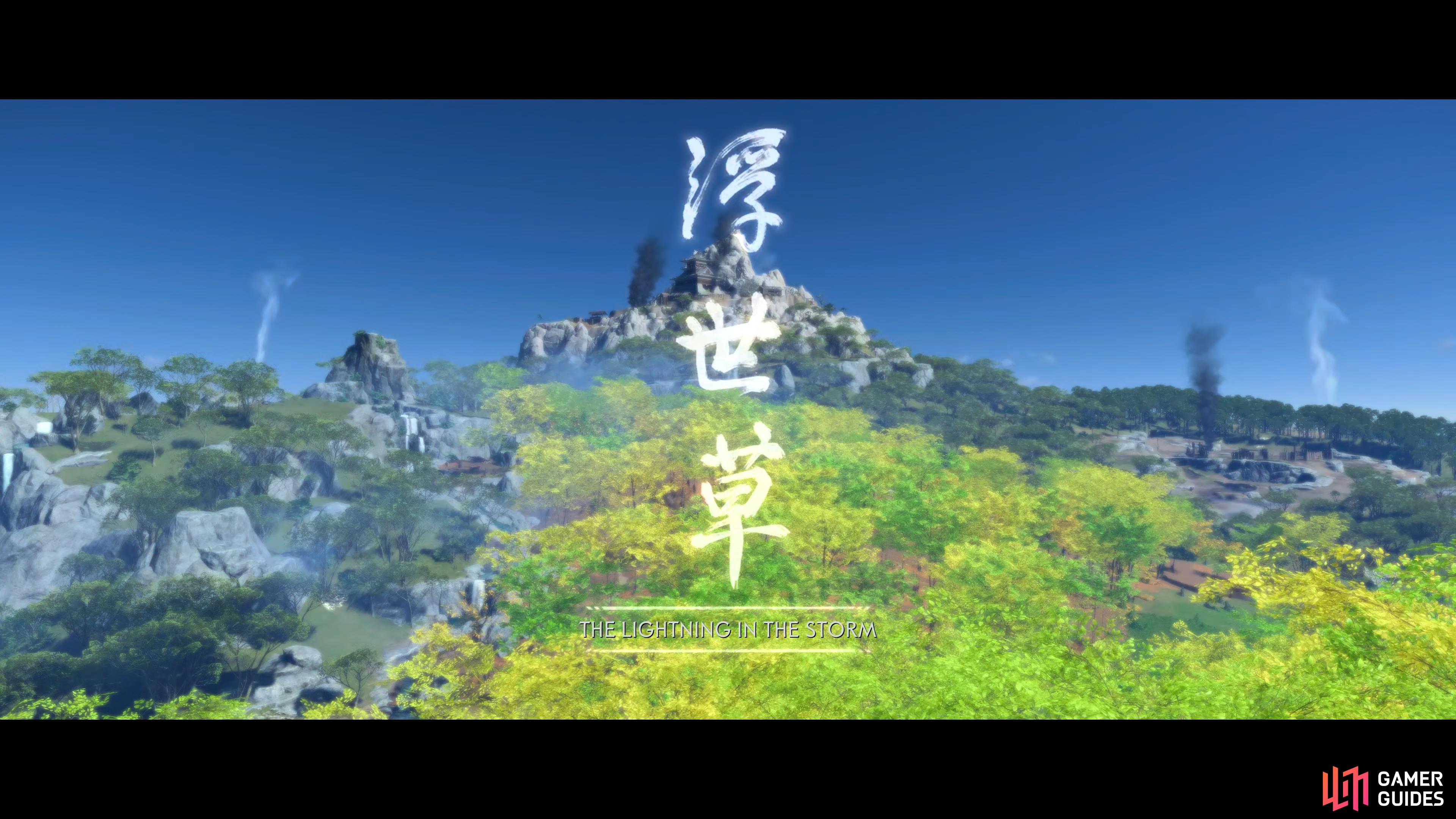 The Lightning in the Storm is the 6th main Tale in the Iki Island Expansion.