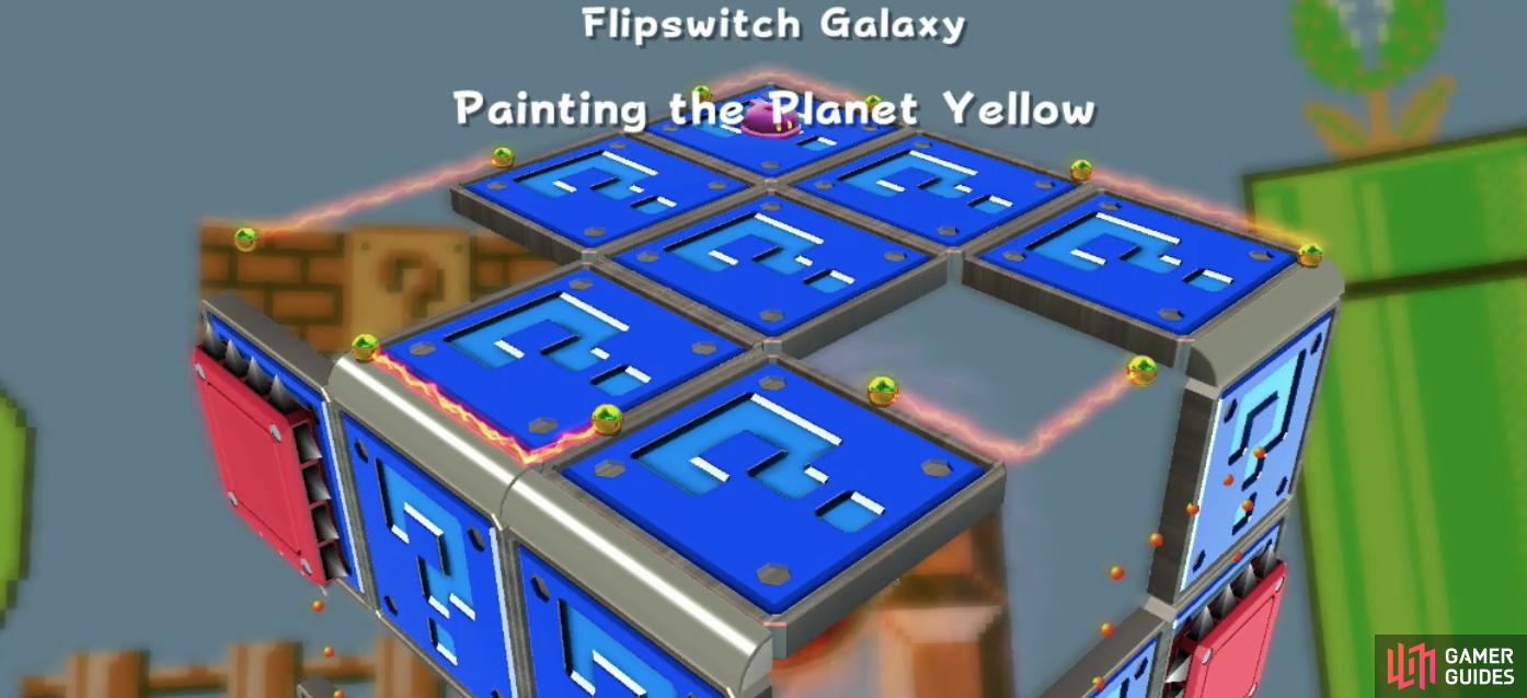 Painting the Planet Yellow - Flipswitch Galaxy - Super Mario Galaxy ...