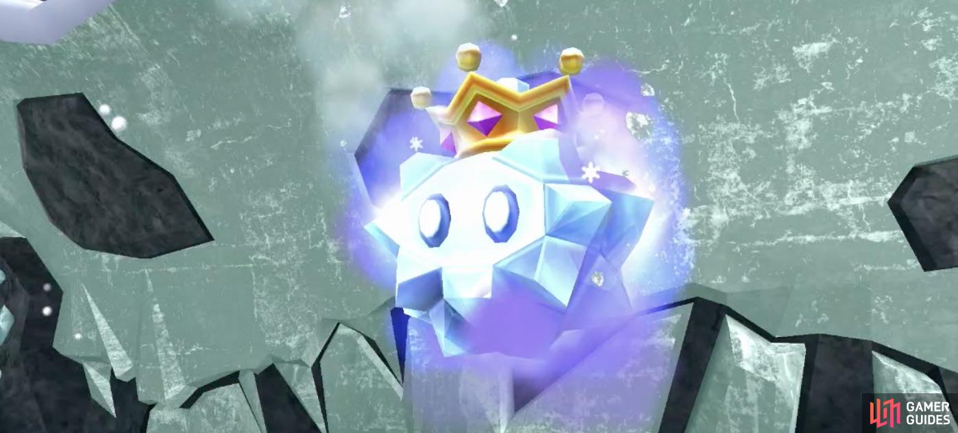 Baron Brrr's first form will be the one that attacks you