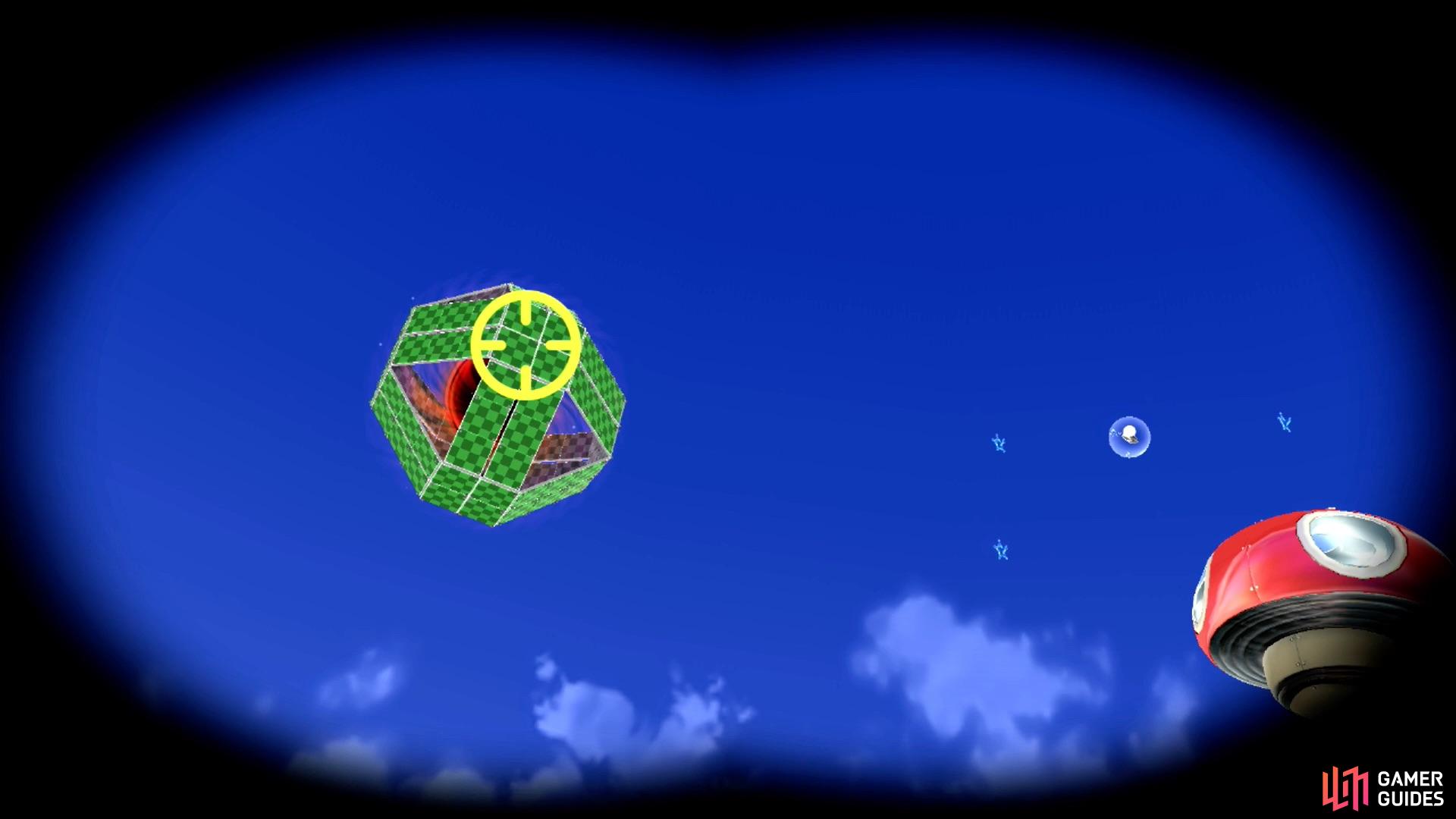 The Hungry Luma will transform into a shrinking tile planet with a black hole in the center! Be careful not to miss!
