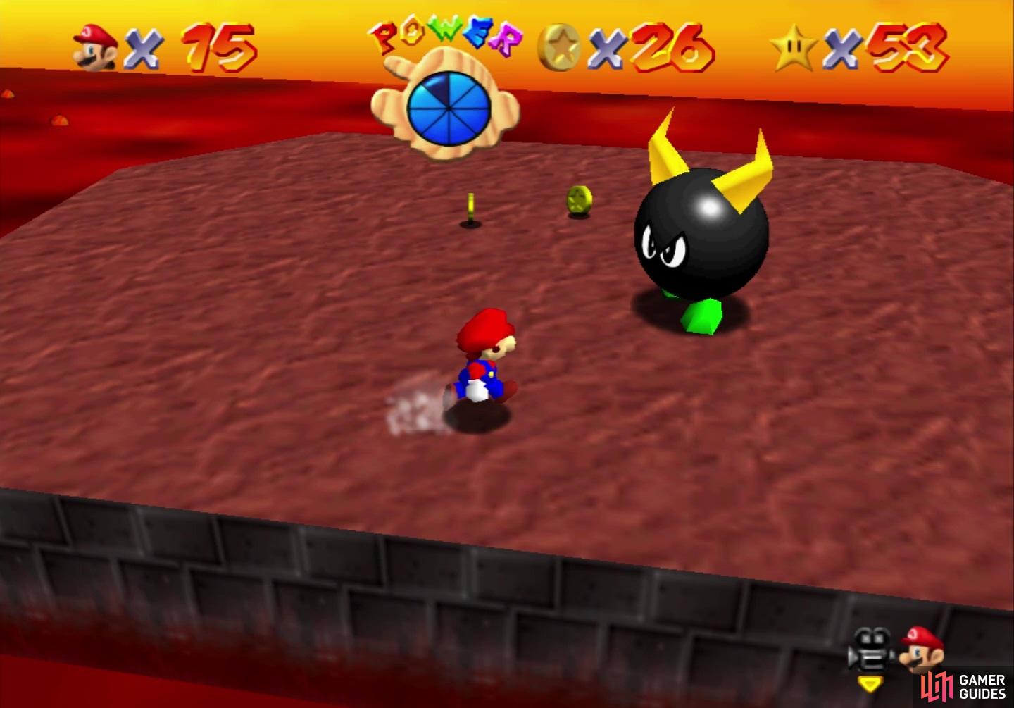 Boil the Big Bully - Lethal Lava Land - Super Mario 64, Super Mario 3D  All-Stars