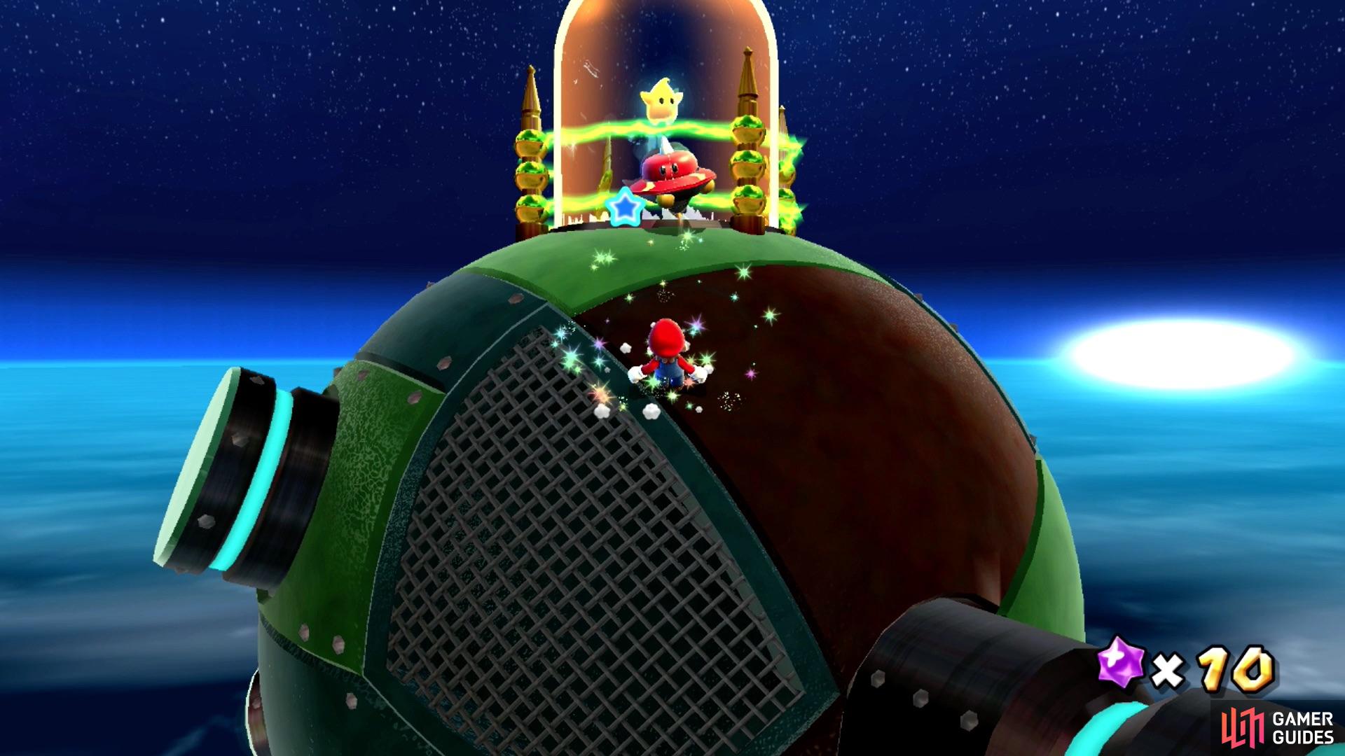 You can knock the Spikey Topman by spin attack or shooting a Star Bit.