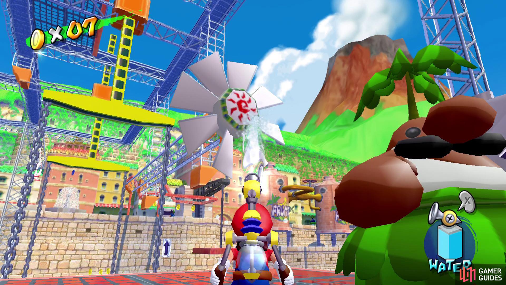 Spray the propeller with your FLUDD