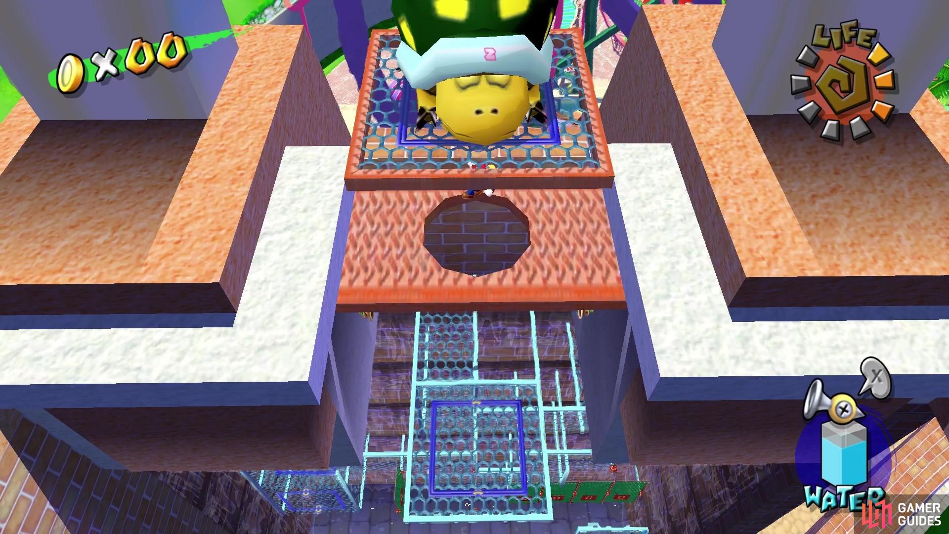 Jump up and launch the Koopa off the Ferris Wheel!