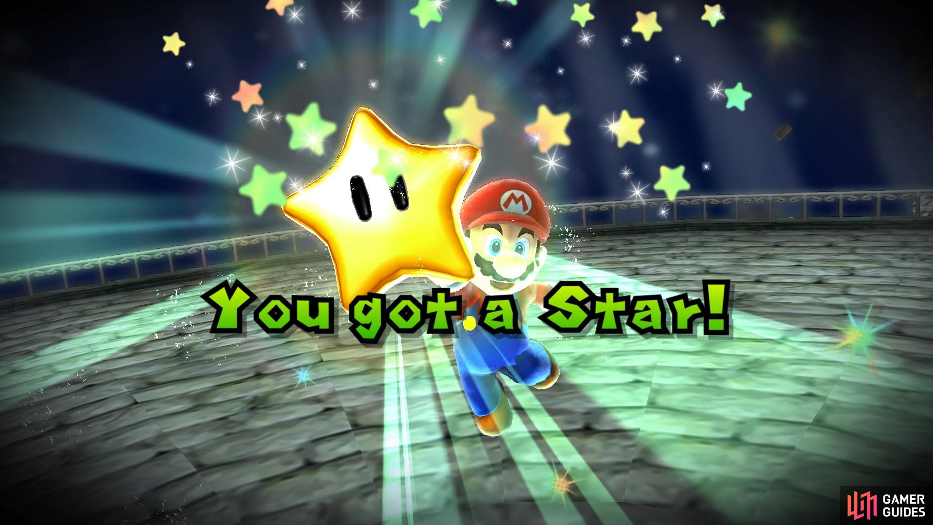 If you succeed in taking no damage and defeating the boss, you get a Star!