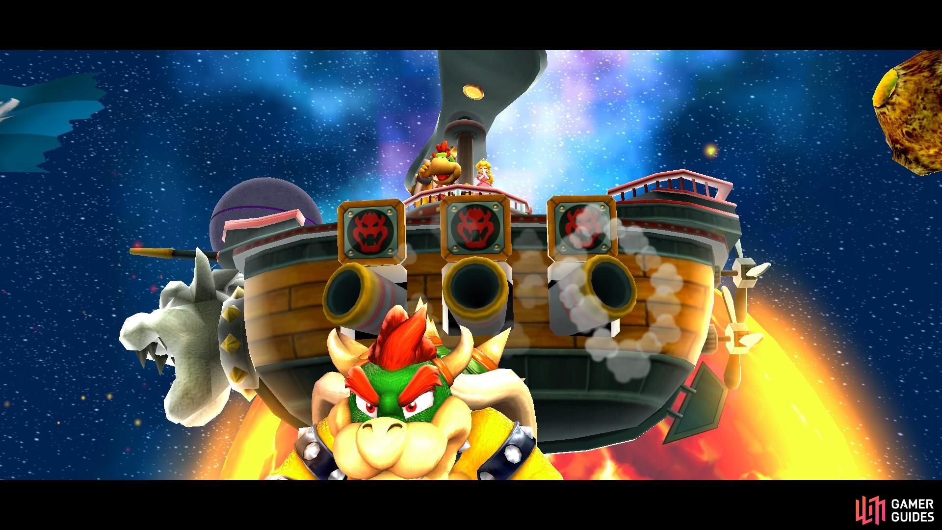 The Fate of the Universe is where you'll have your final fight with Bowser!
