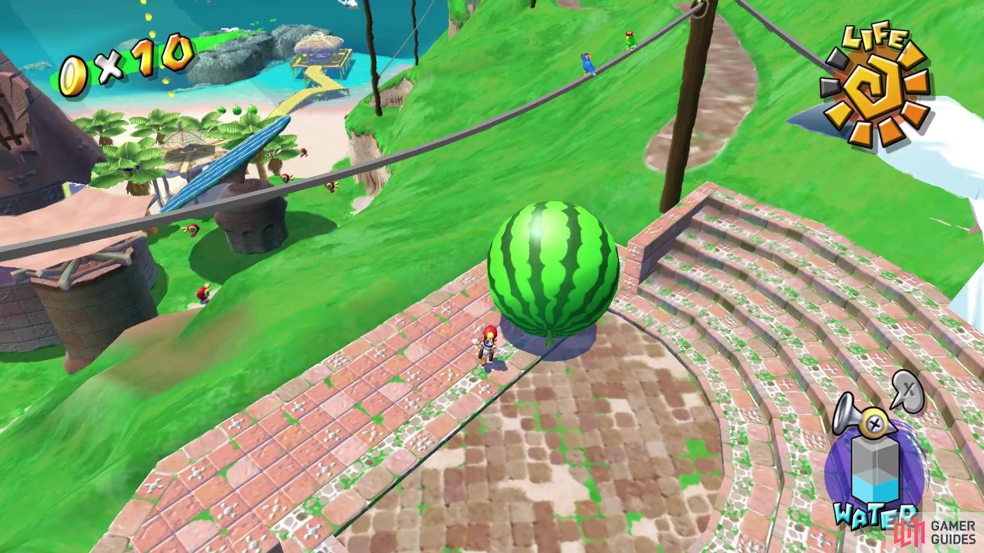 Luigi's Mansion 3: How to Pick up the Watermelon