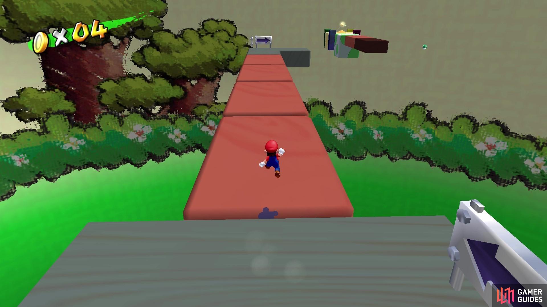 and make sure to jump right before the platforms spawn so you get a small head start!