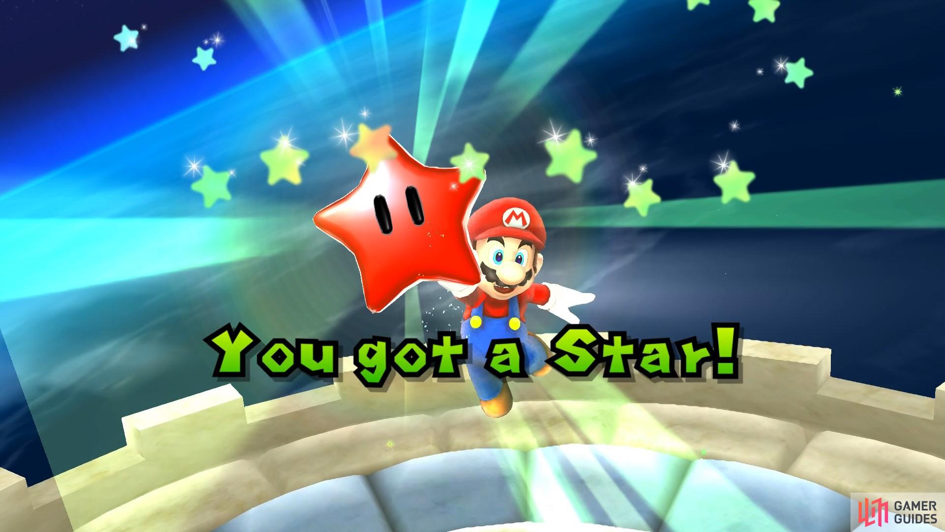 Once you've collected all 100 coins, you'll earn a Red Power Star!