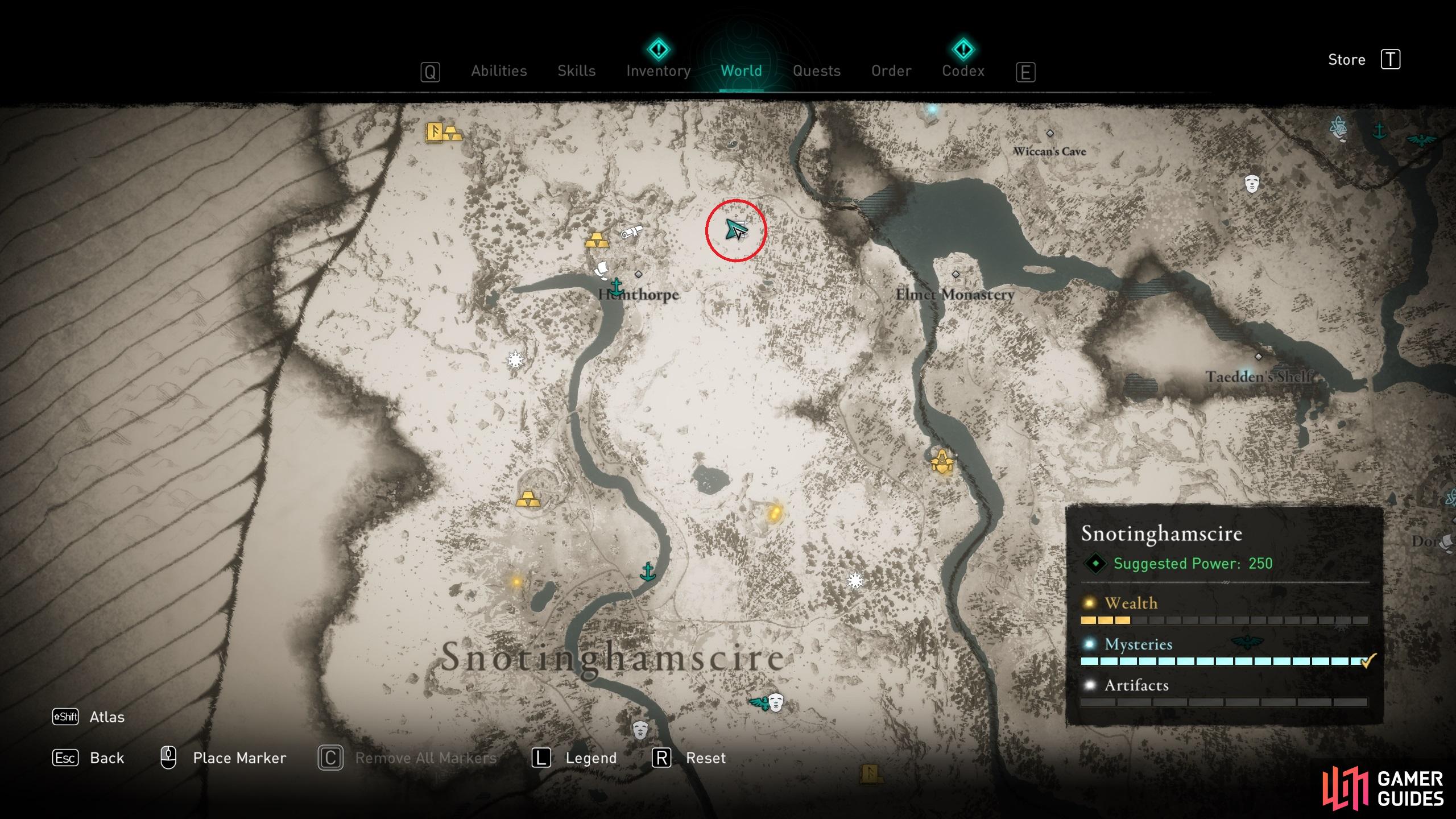 Assassin's Creed Valhalla Map - World Size and Locations